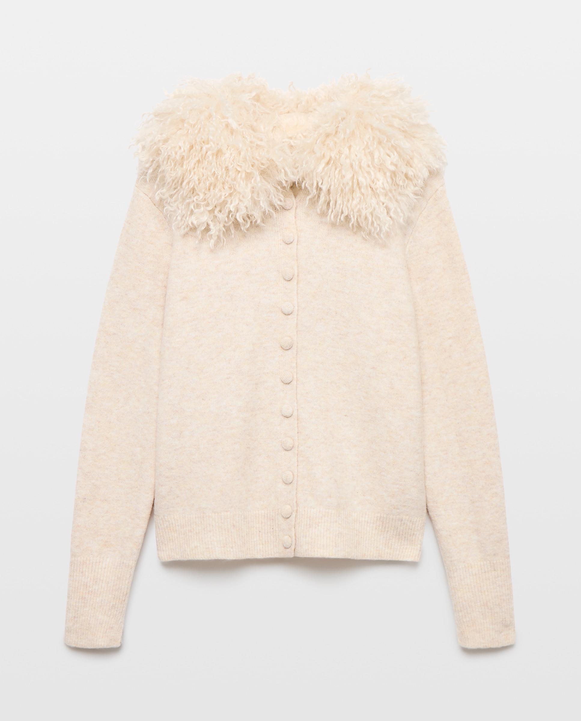 Chaqueta de mujer con cuello - Southern Cotton - Beige Beige-4