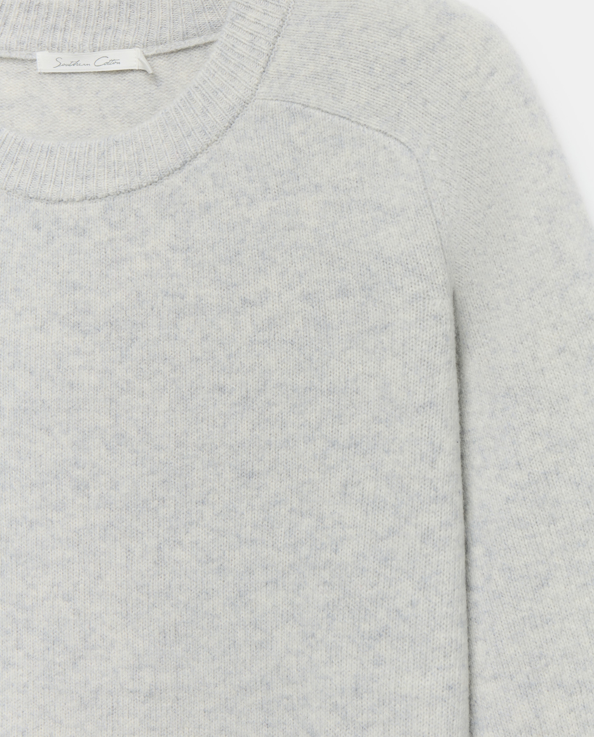 Imagen 6 de Jersey básico con manga larga de mujer - Southern Cotton - Gris claro Gris claro