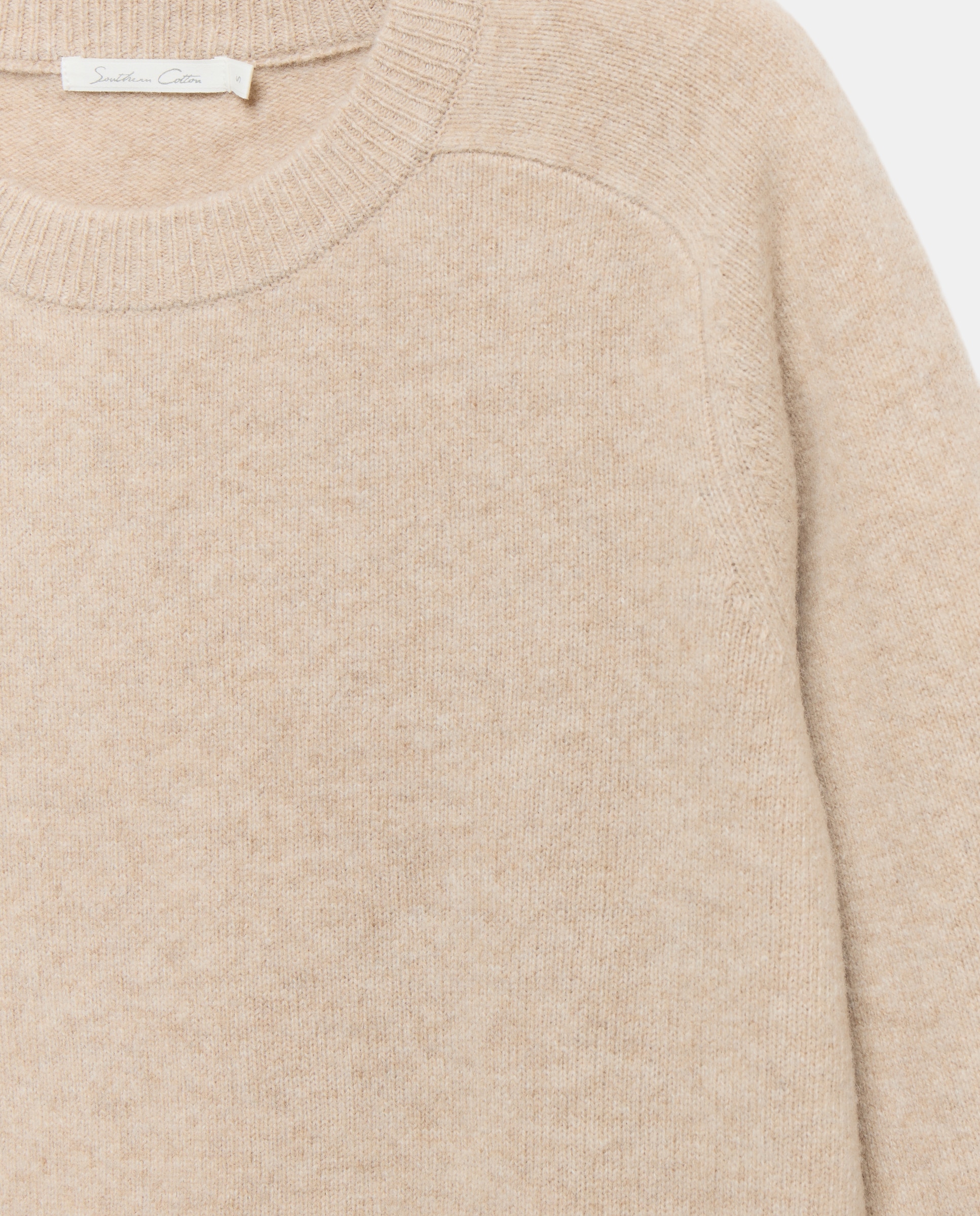 Imagen 5 de Jersey básico con manga larga de mujer - Southern Cotton - Tostado Tostado