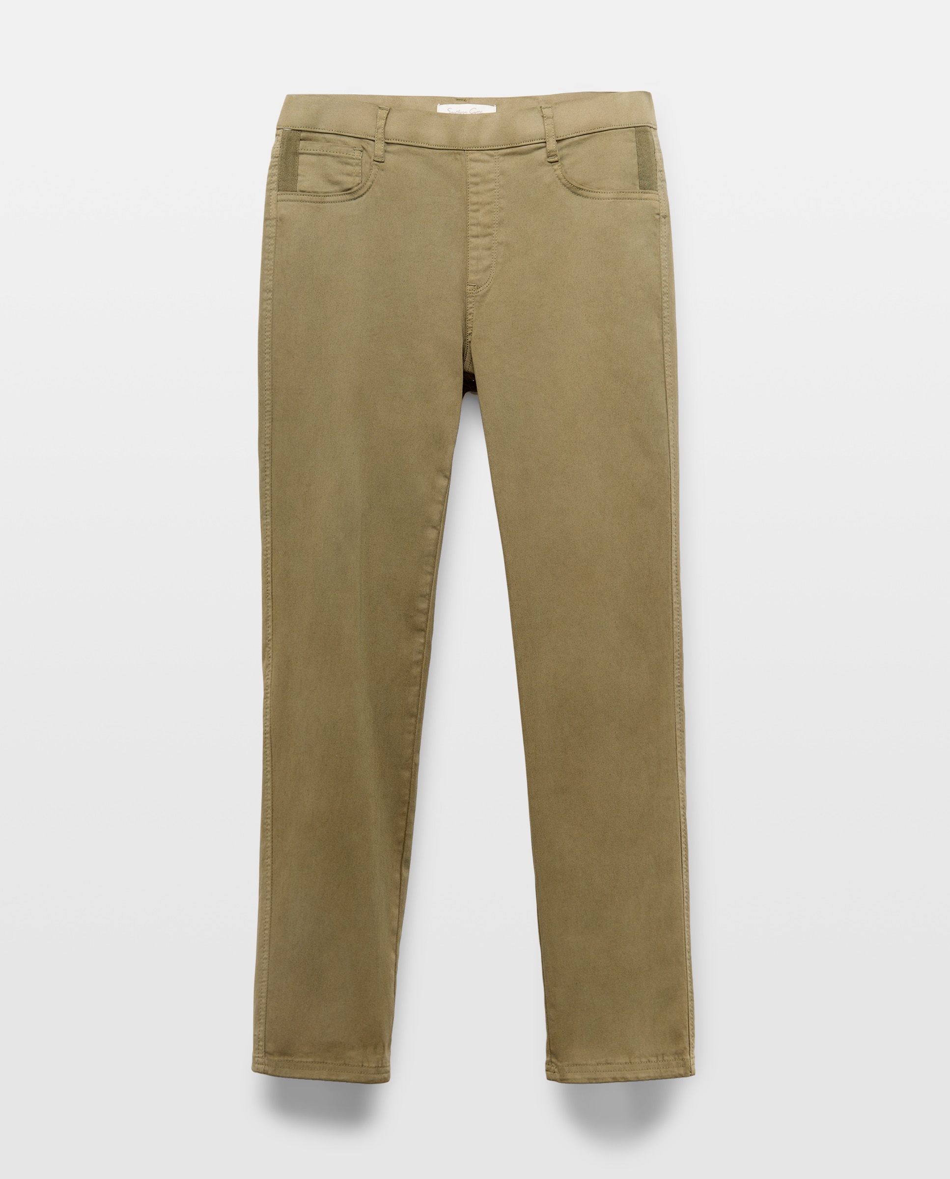 Jegging de mujer en color recto - Southern Cotton - 520 Kaki 520 Kaki-4