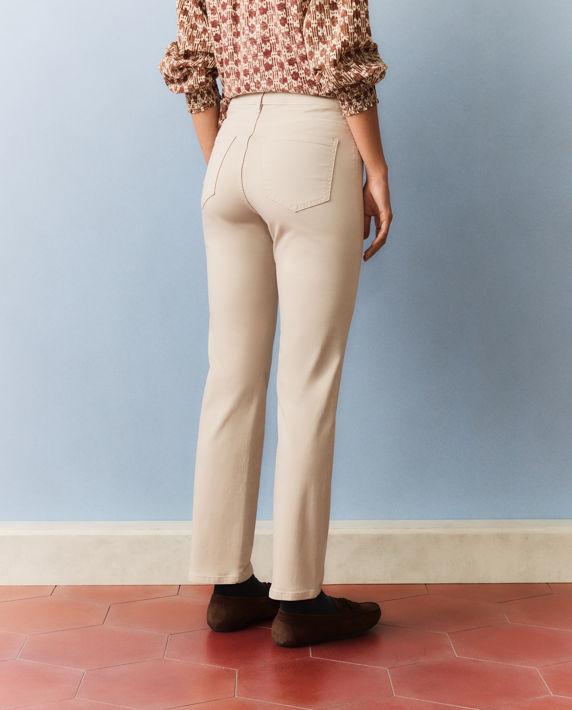 Imagen 3 de Jegging recto liso de mujer - Southern Cotton - 850 Piedra 850 Piedra