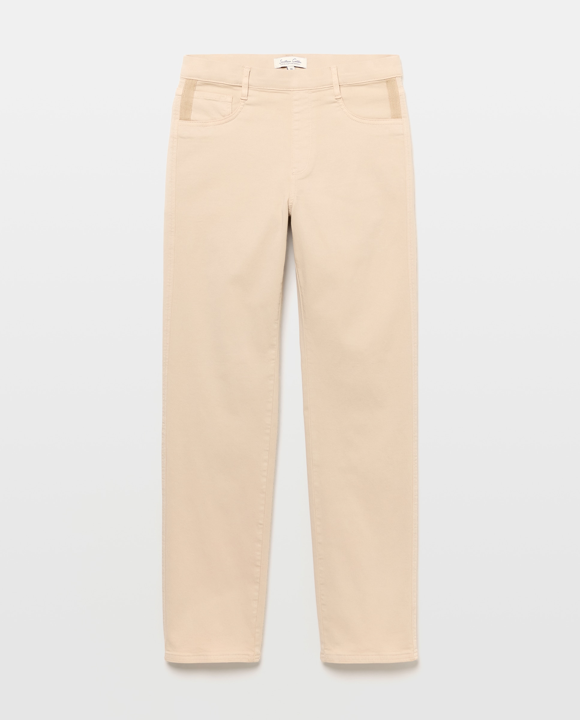 Imagen 4 de Jegging recto liso de mujer - Southern Cotton - 850 Piedra 850 Piedra