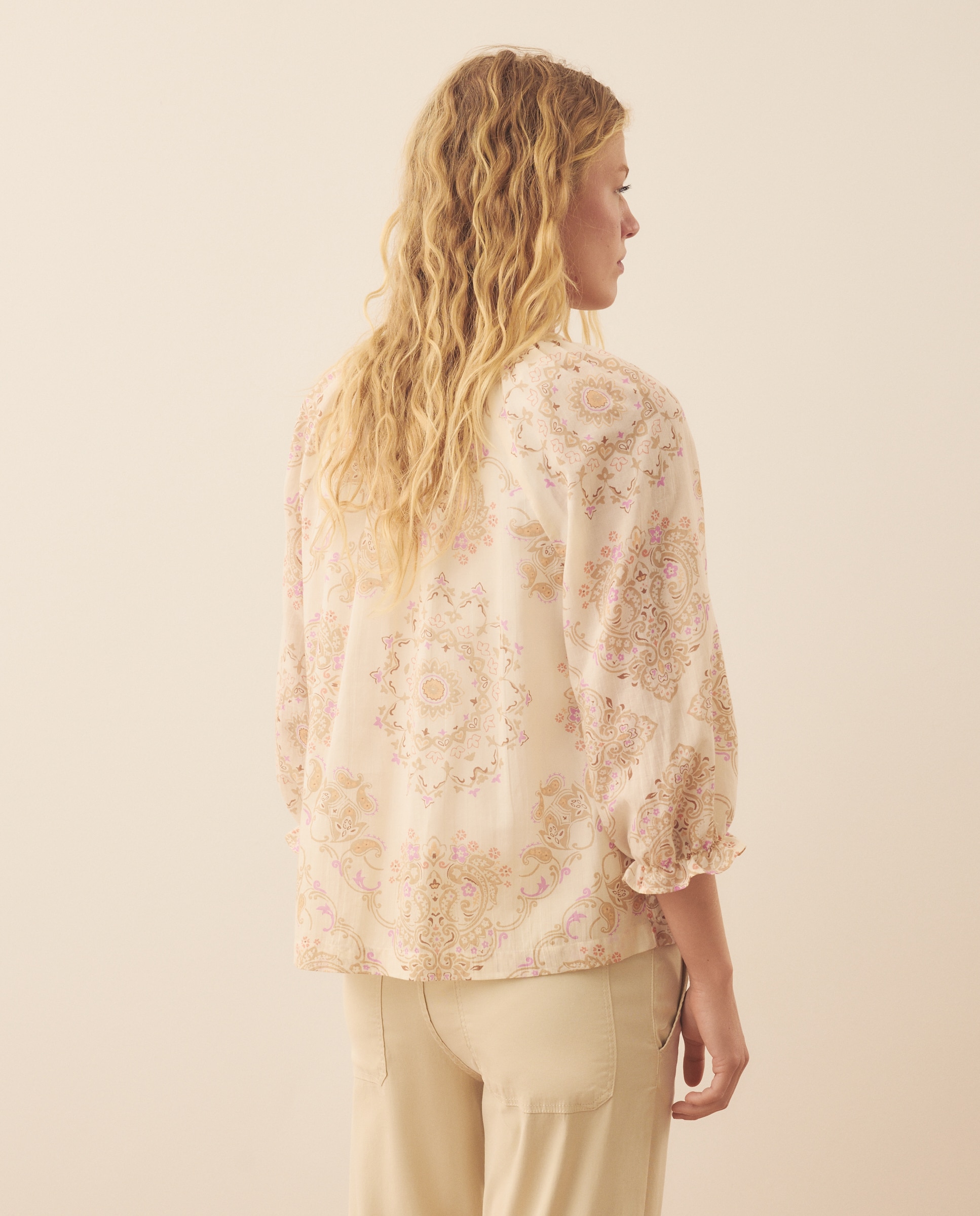 Blusa Est Voile Branco-2