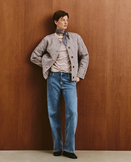 Imagen 0 de Cazadora vaquera güateada de mujer