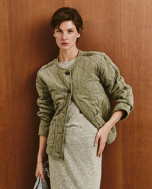 Imagen 0 de Cazadora vaquera güateada de mujer