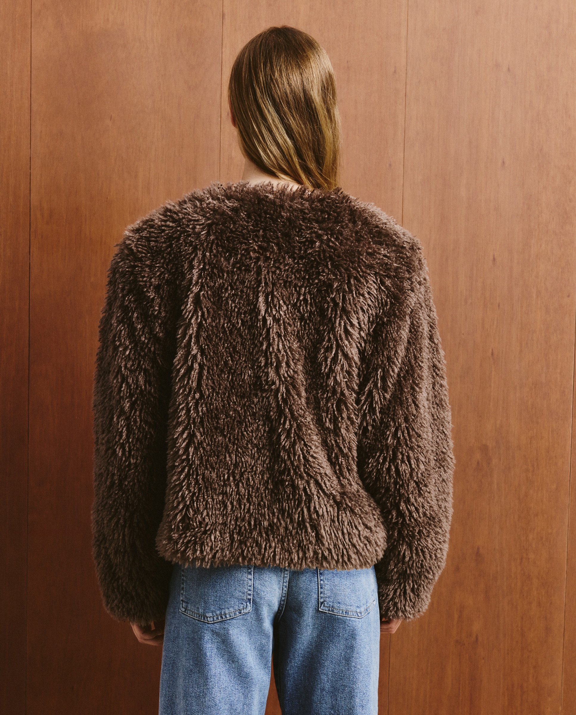 Casaco de Pelo Visom-Escuro-3