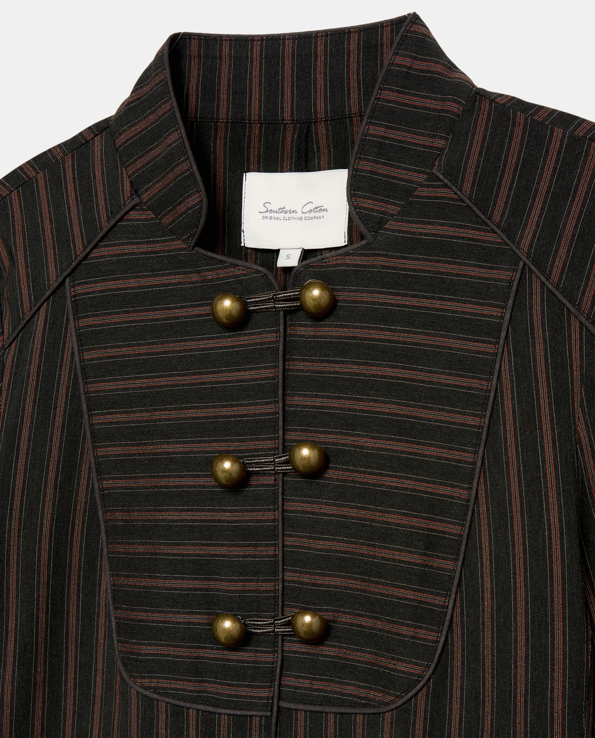 Blazer Austríaco às Riscas Preto-3