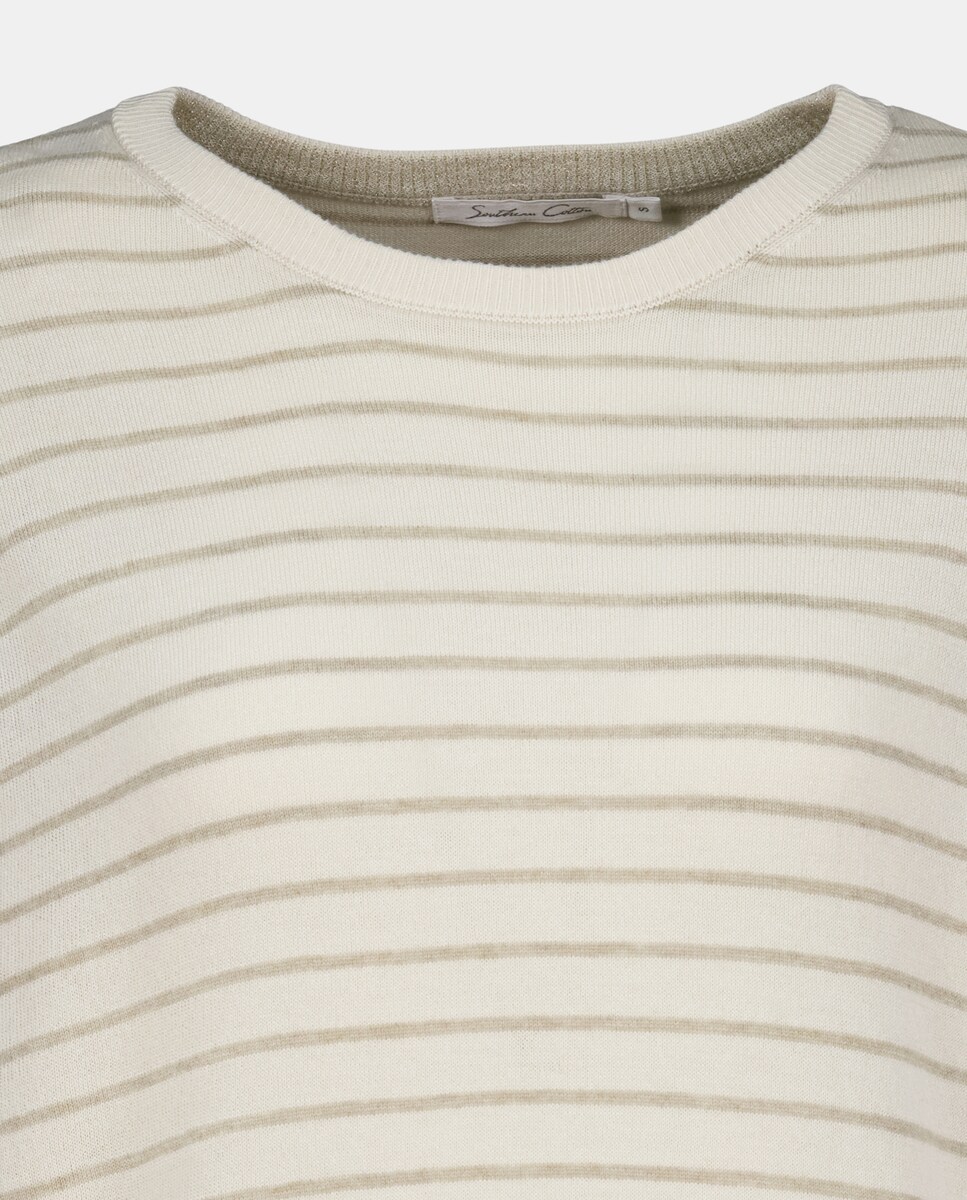 Camisola de Malha de Algodão com Estampado Verde-5