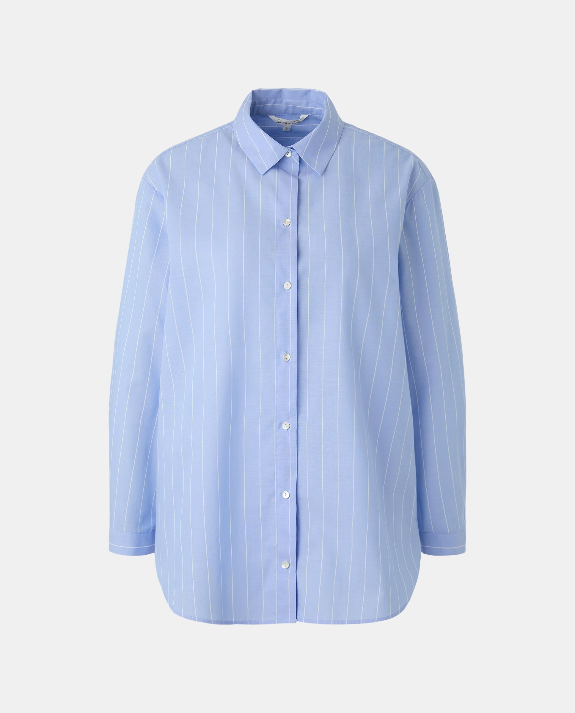 Blusa Tipo Camiseiro Oversize Azul-4