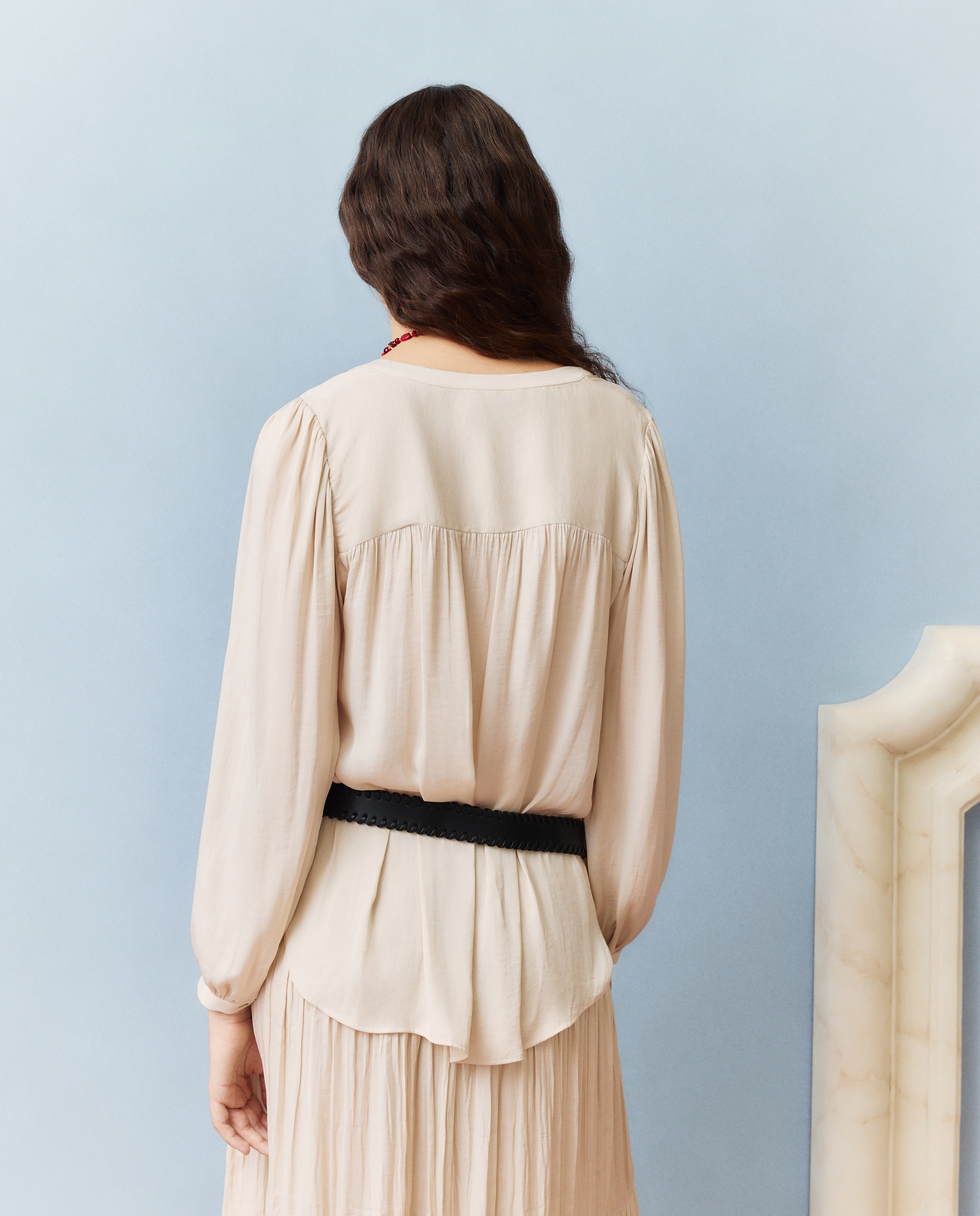 Blusa Lisa Bege-3