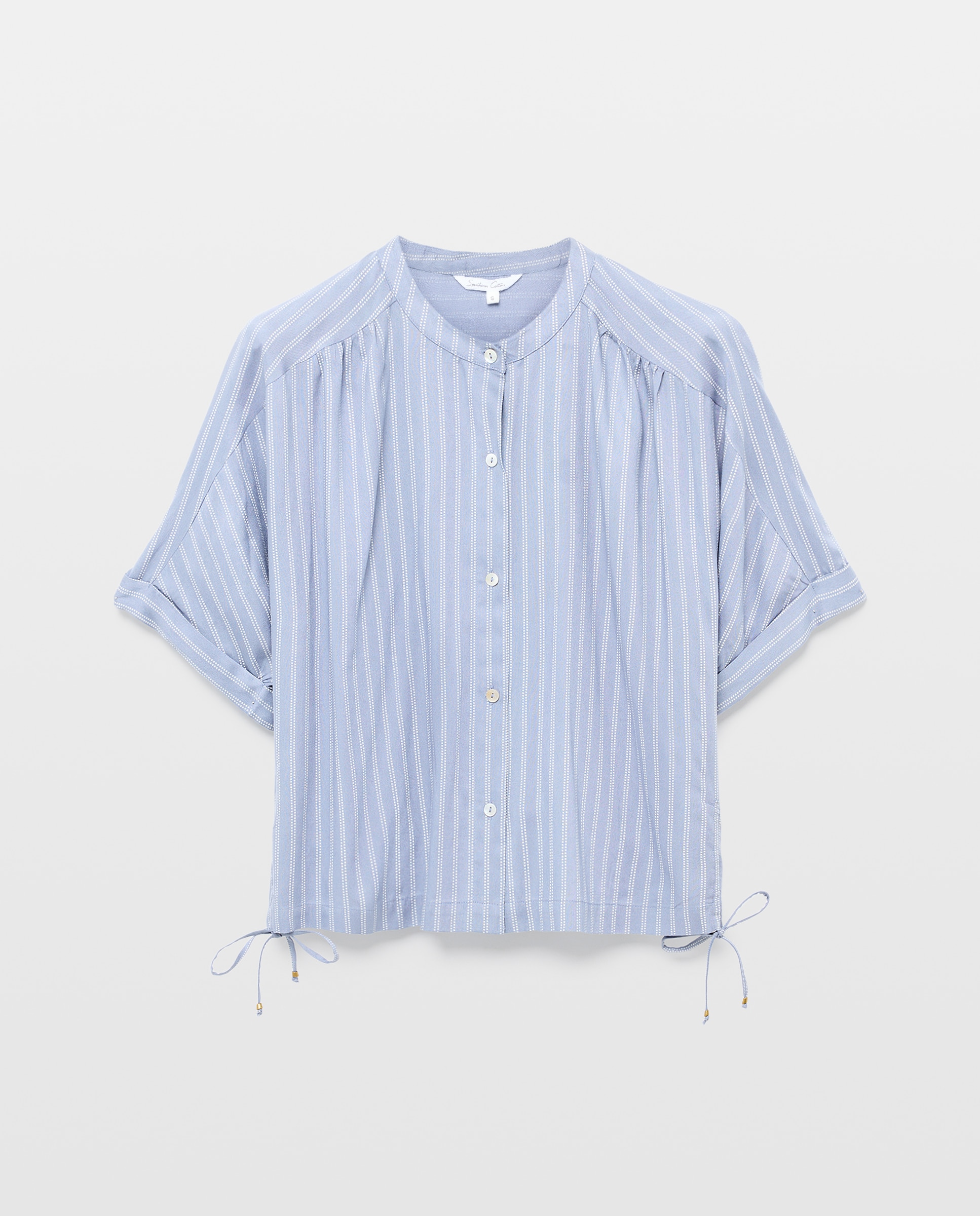 Blusa às riscas Azul-5
