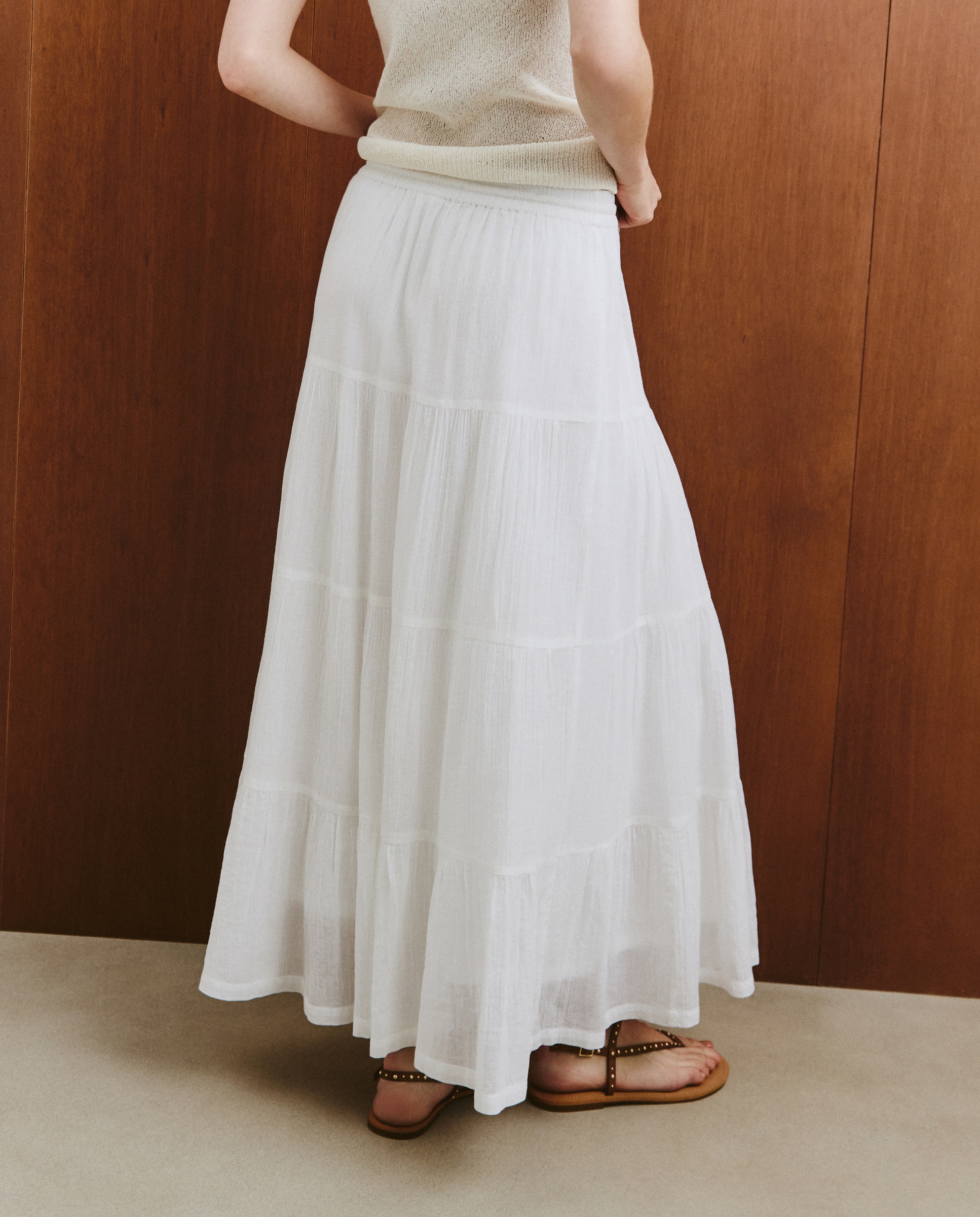 Saia Midi Lisa Branco-3