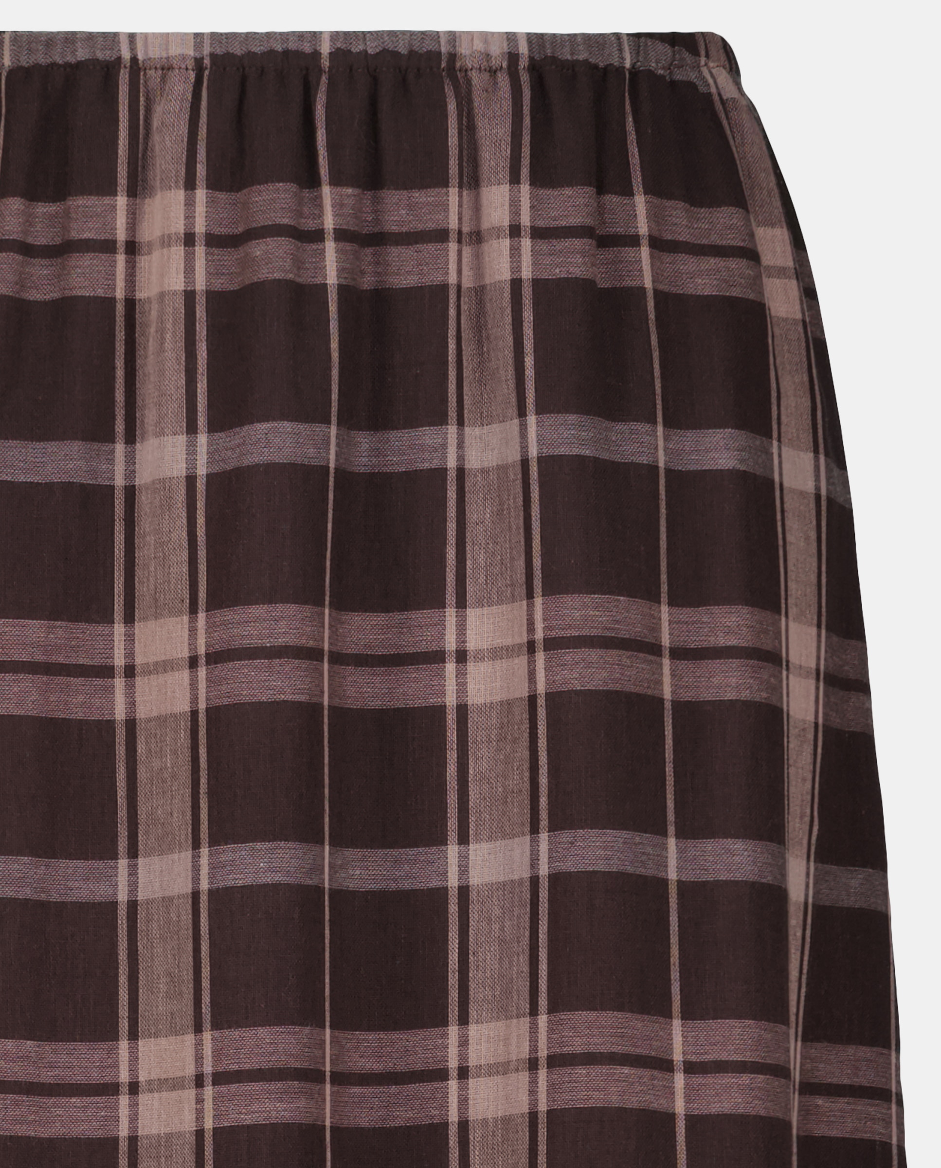 Saia Comprida com Estampado Preto-5