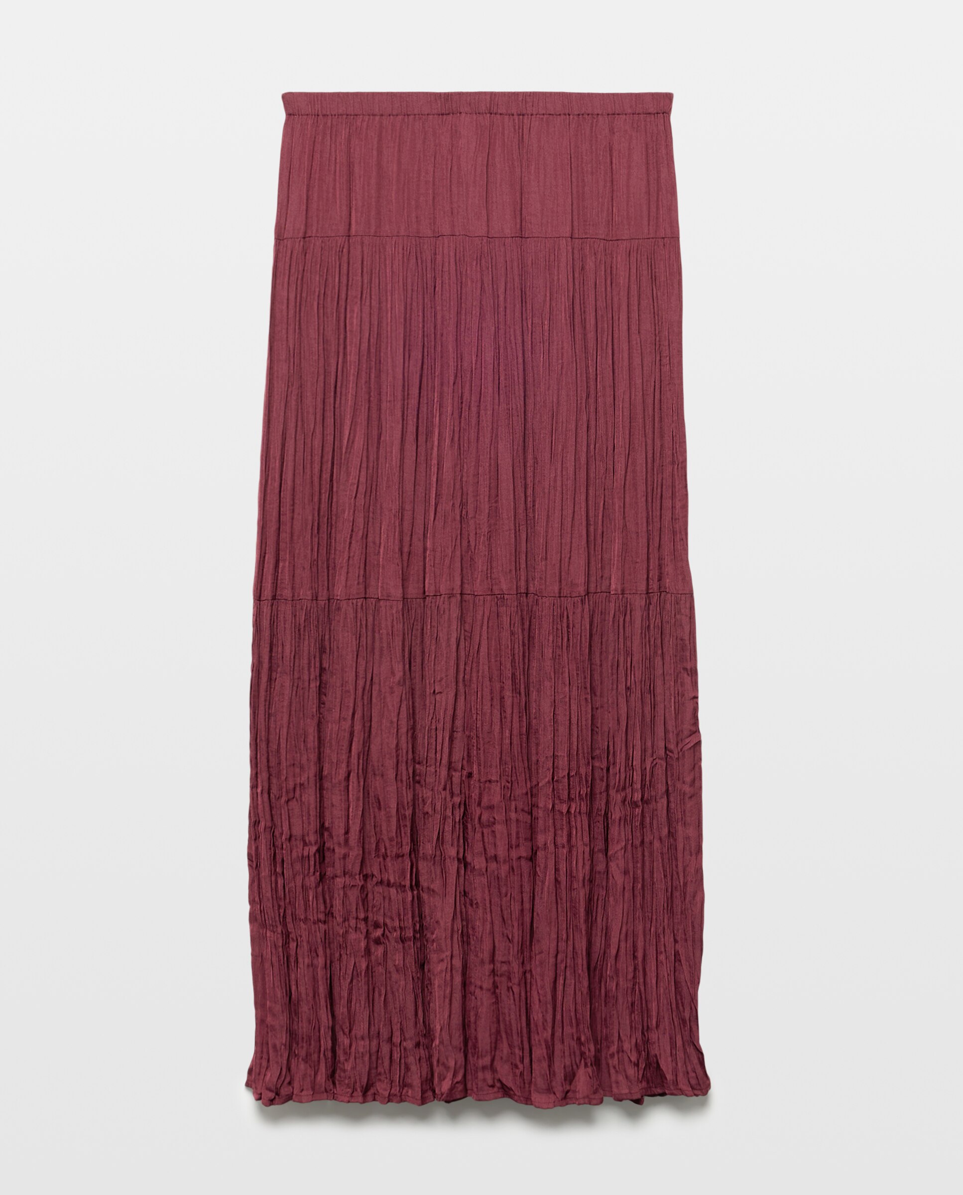 Falda alce larga - Southern Cotton - Burdeos Burdeos-4