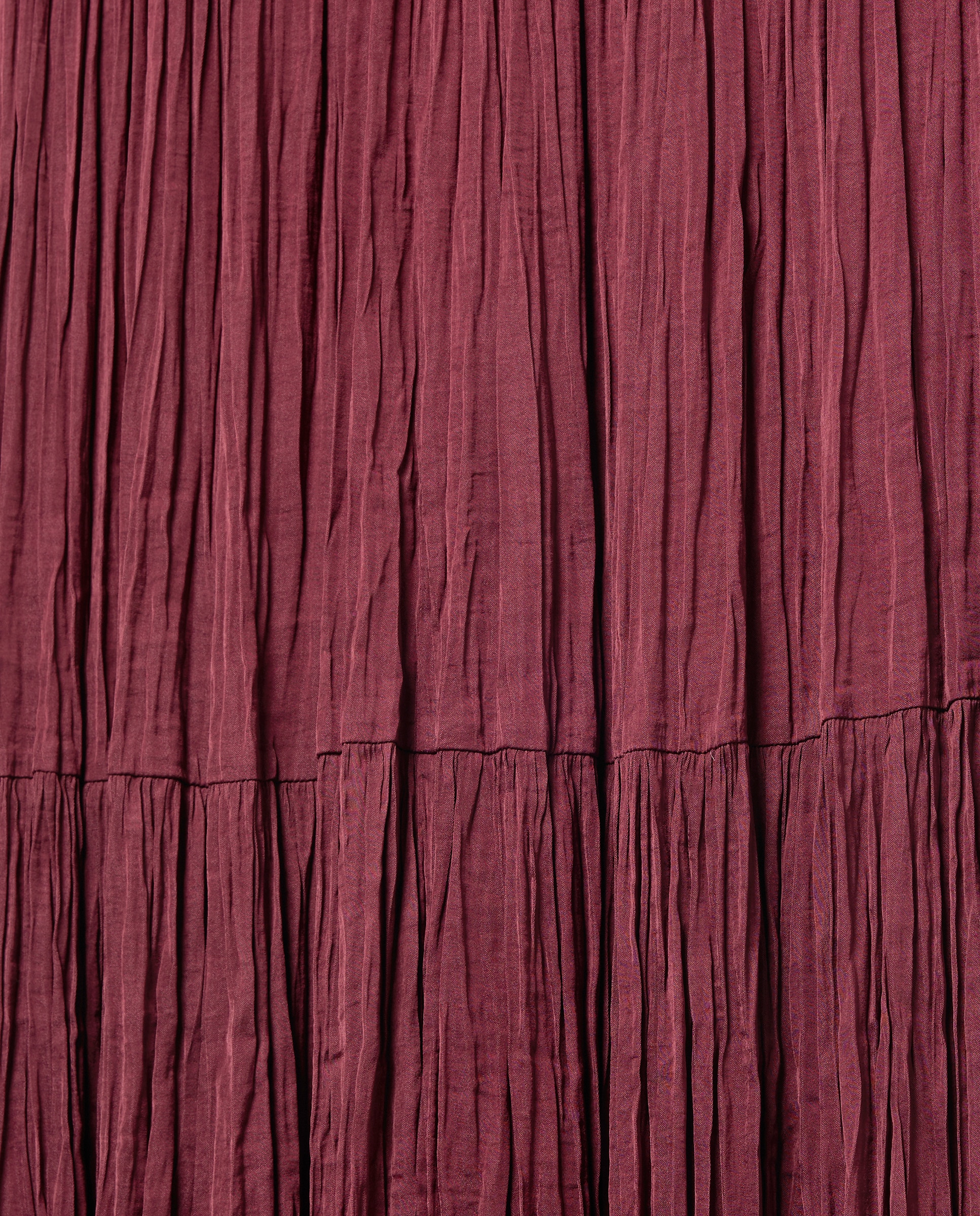 Falda alce larga - Southern Cotton - Burdeos Burdeos-5