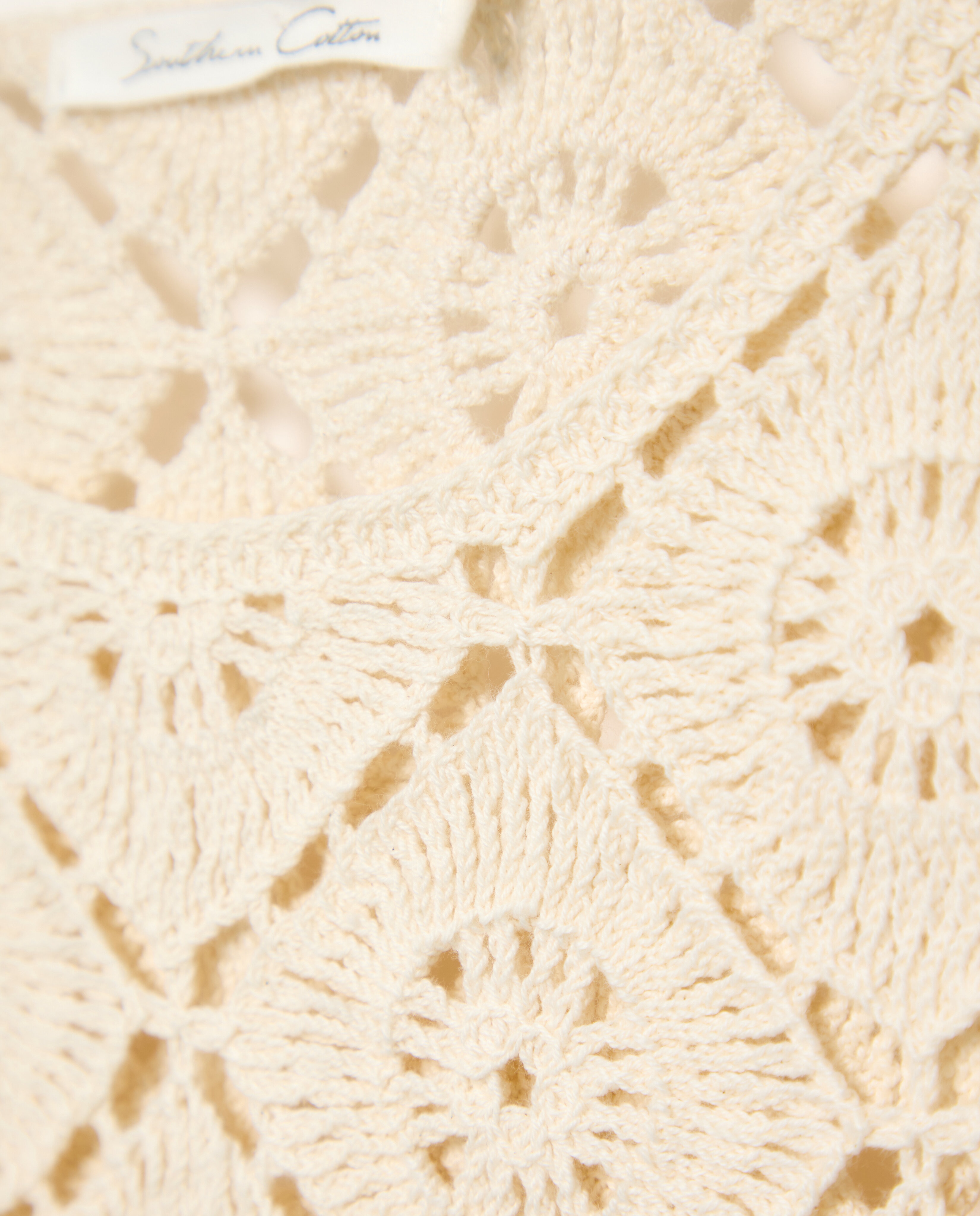 Top de Crochet sem Mangas 120 Cru-6