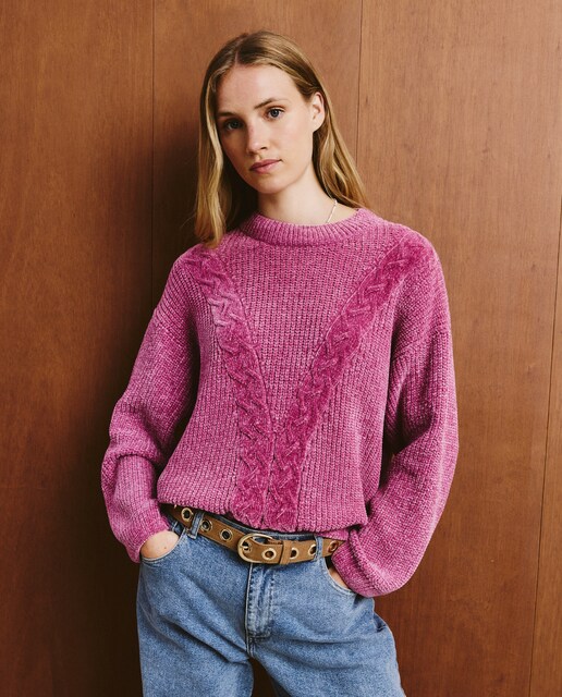 Imagem 0 de Camisola de Malha de Poliéster Lisa