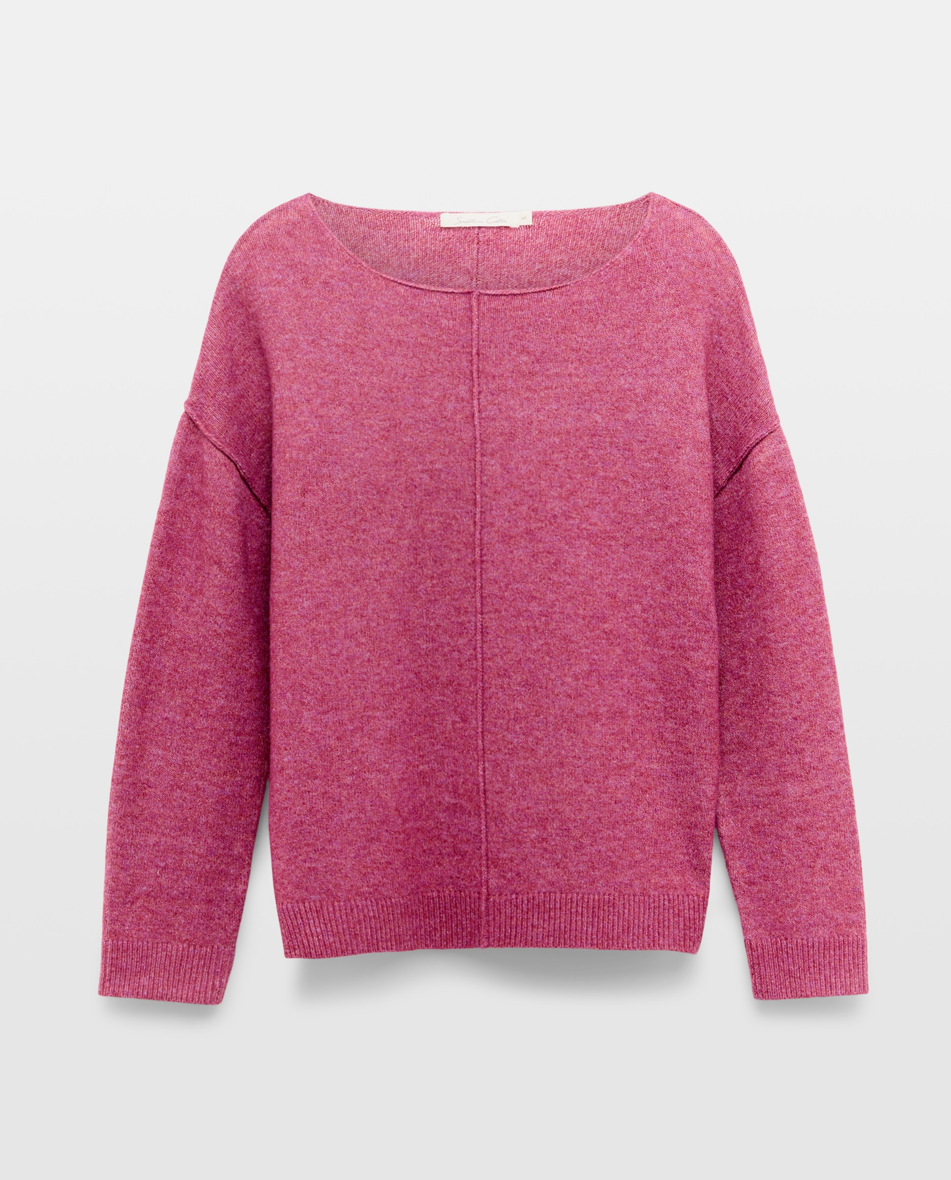 Camisola de Malha Antipilling com Nervura 240 Fúcsia-4