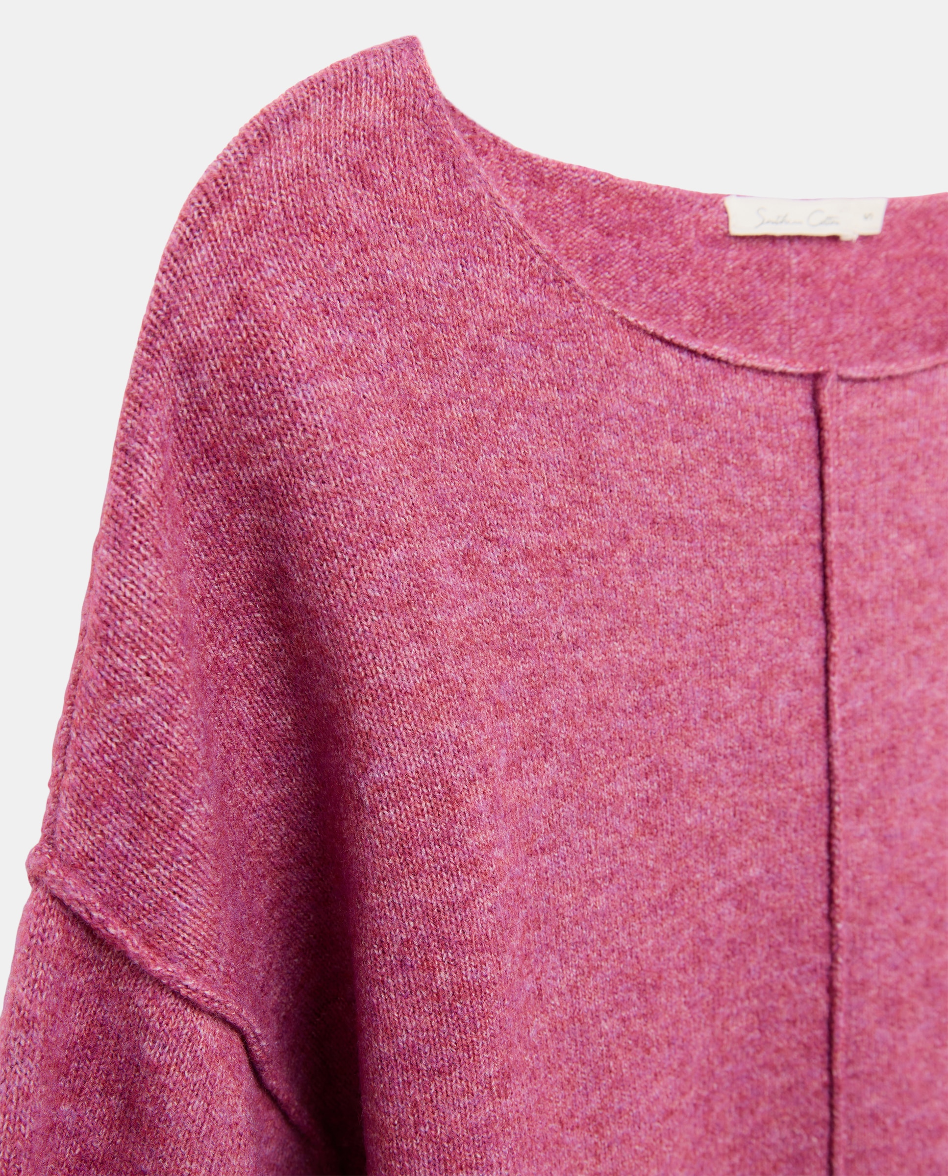 Camisola de Malha Antipilling com Nervura 240 Fúcsia-5