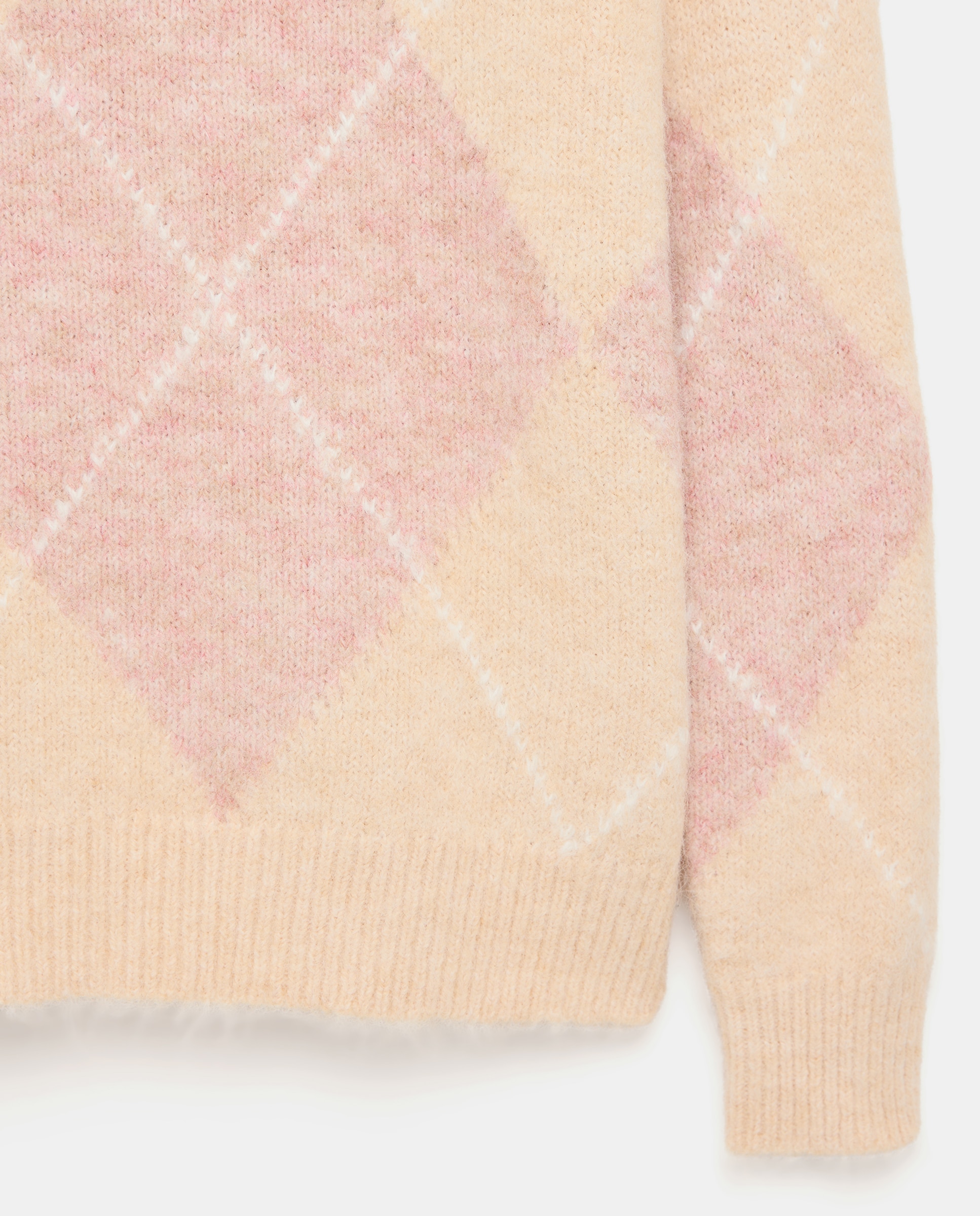 Jersey de mujer de rombos - Southern Cotton - Blanco Blanco-5