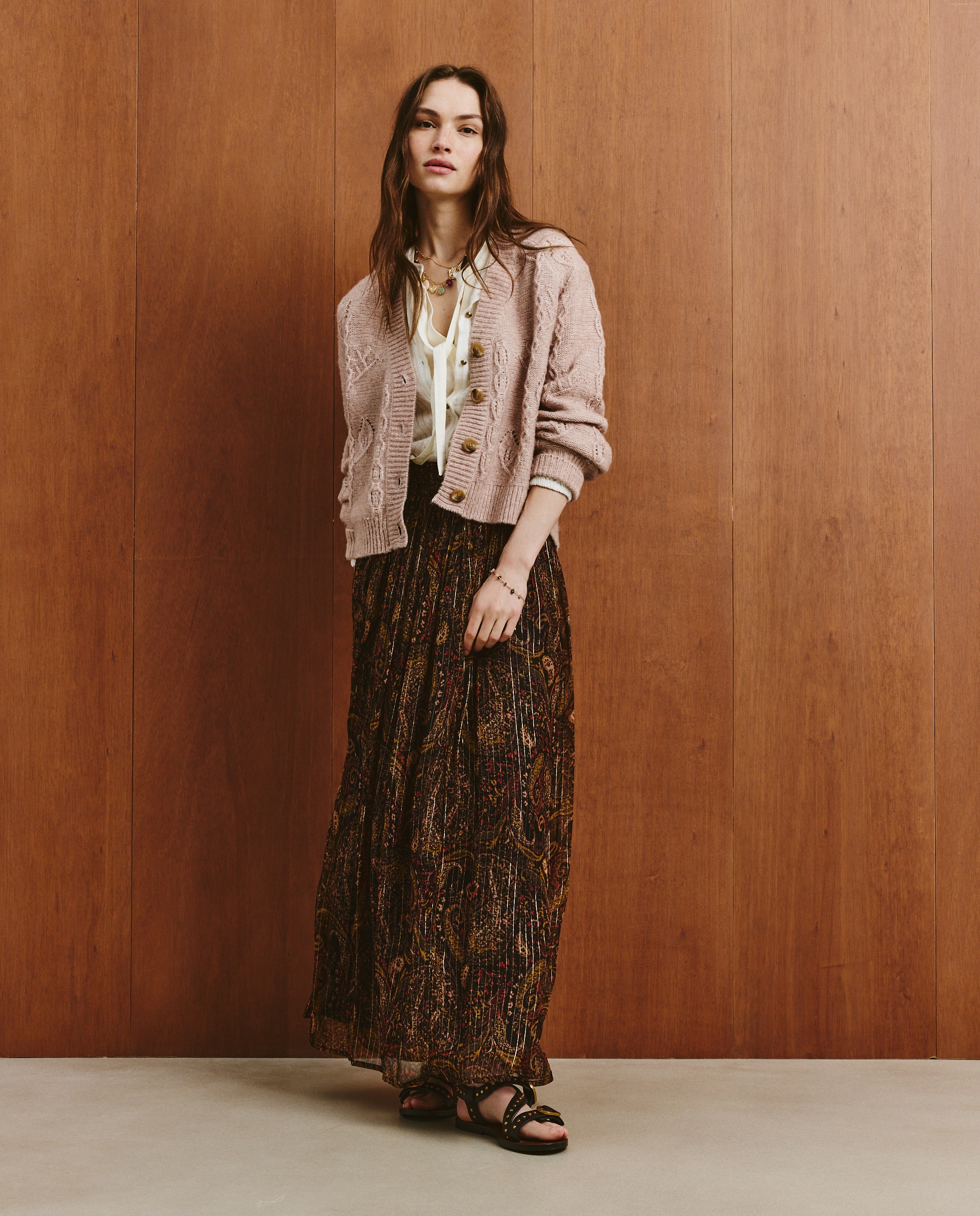 Casaco Curto Liso 284 Lilás-2