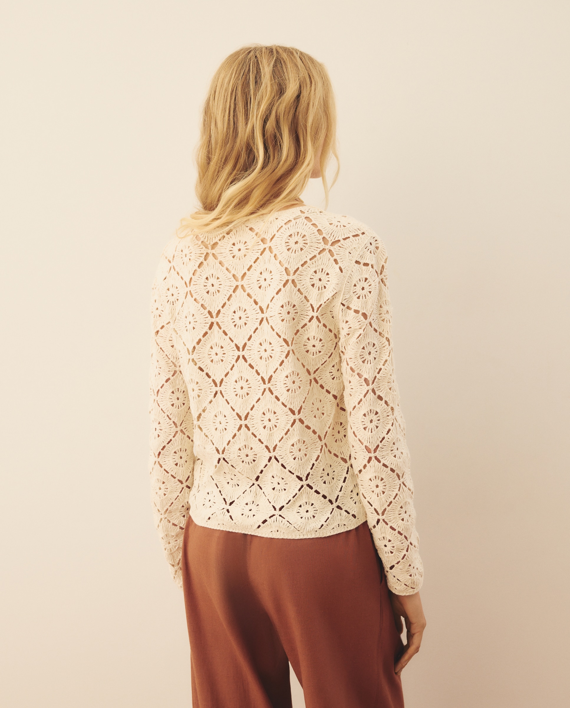 Casaco de Crochet 120 Cru-3