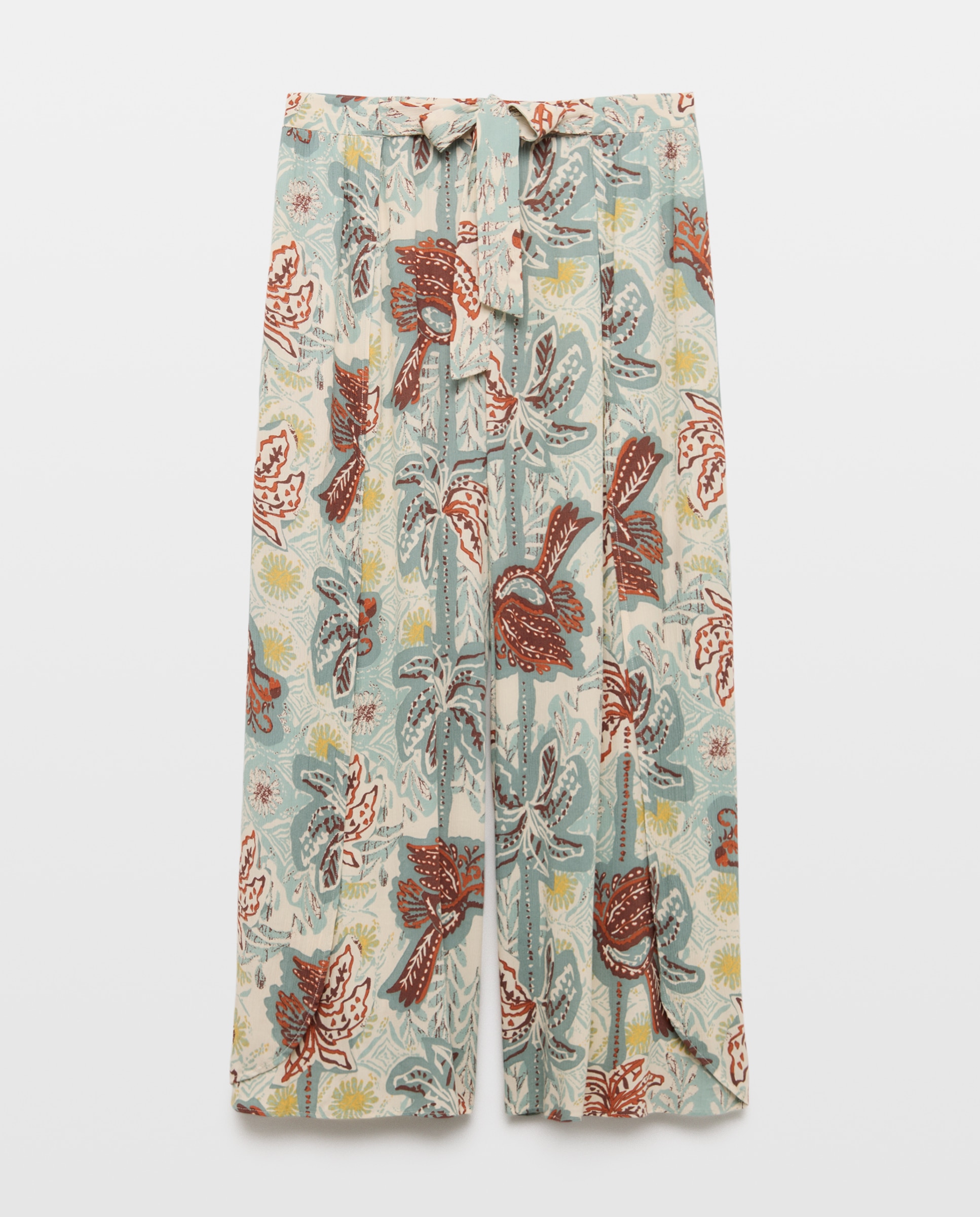 Southern Cotton - Pantalón palazzo de mujer.