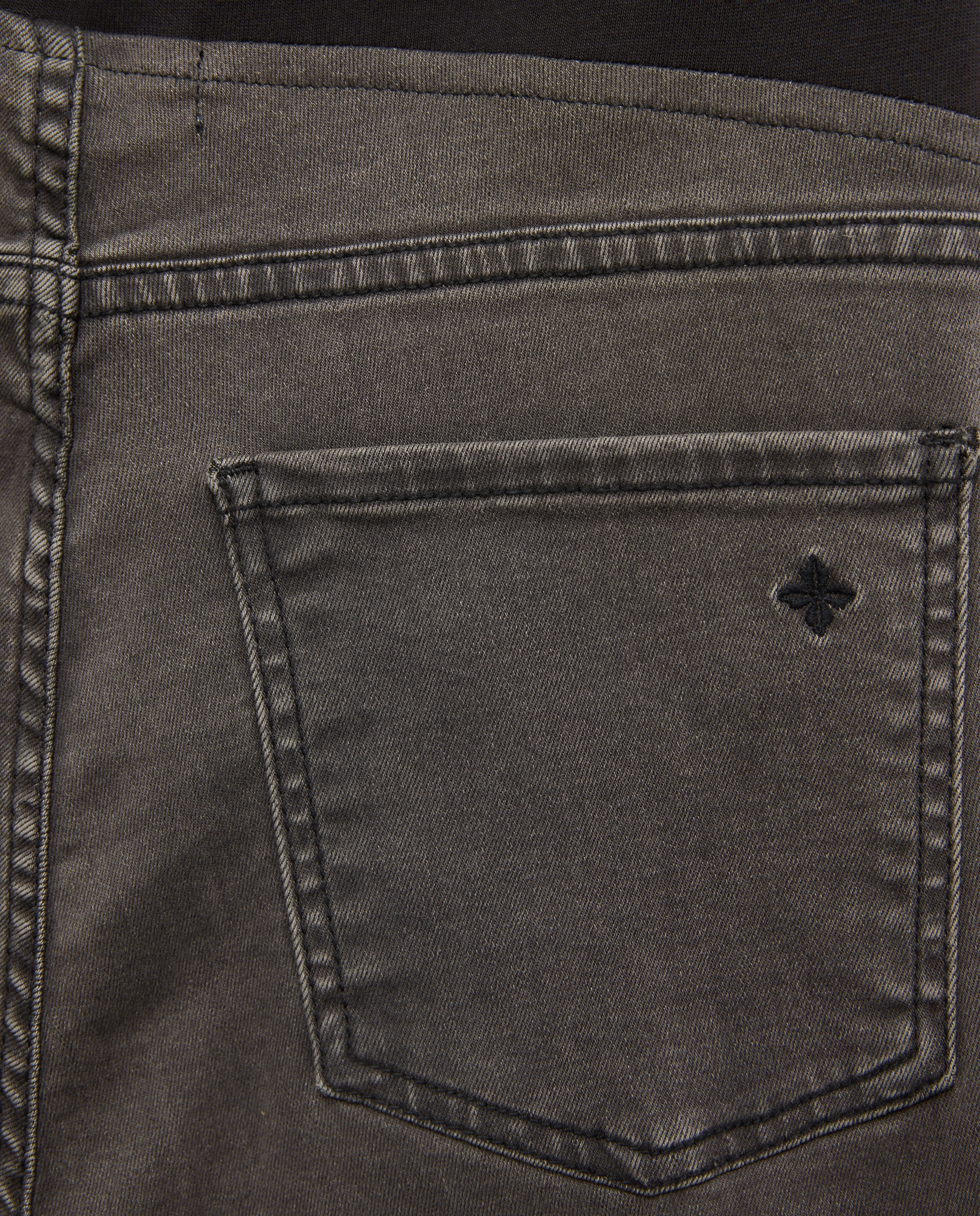Jeans Lisas de Pré-Mamã Preto-5