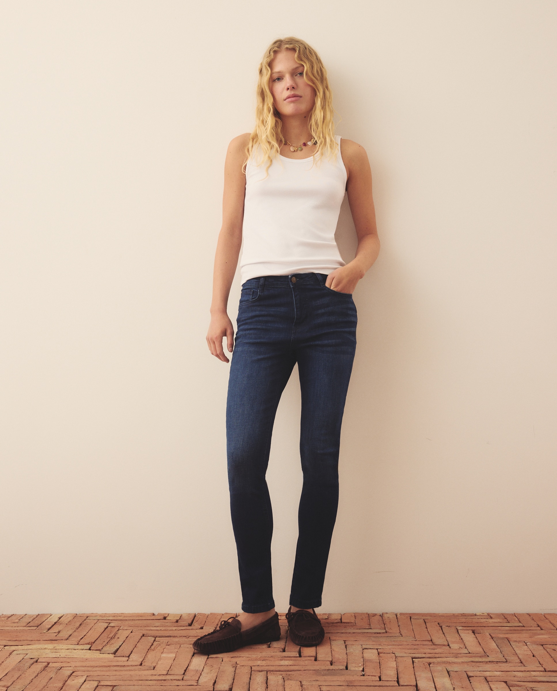 Imagem 0 de Jeans Skinny Lisas