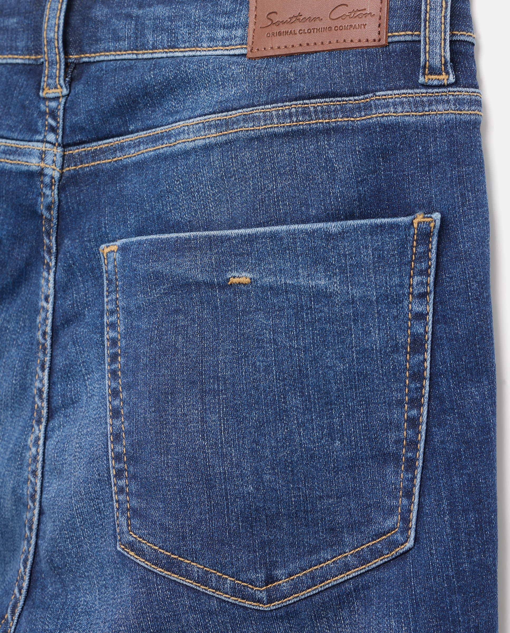 Jeans Skinny Lisas Azul Suave-6