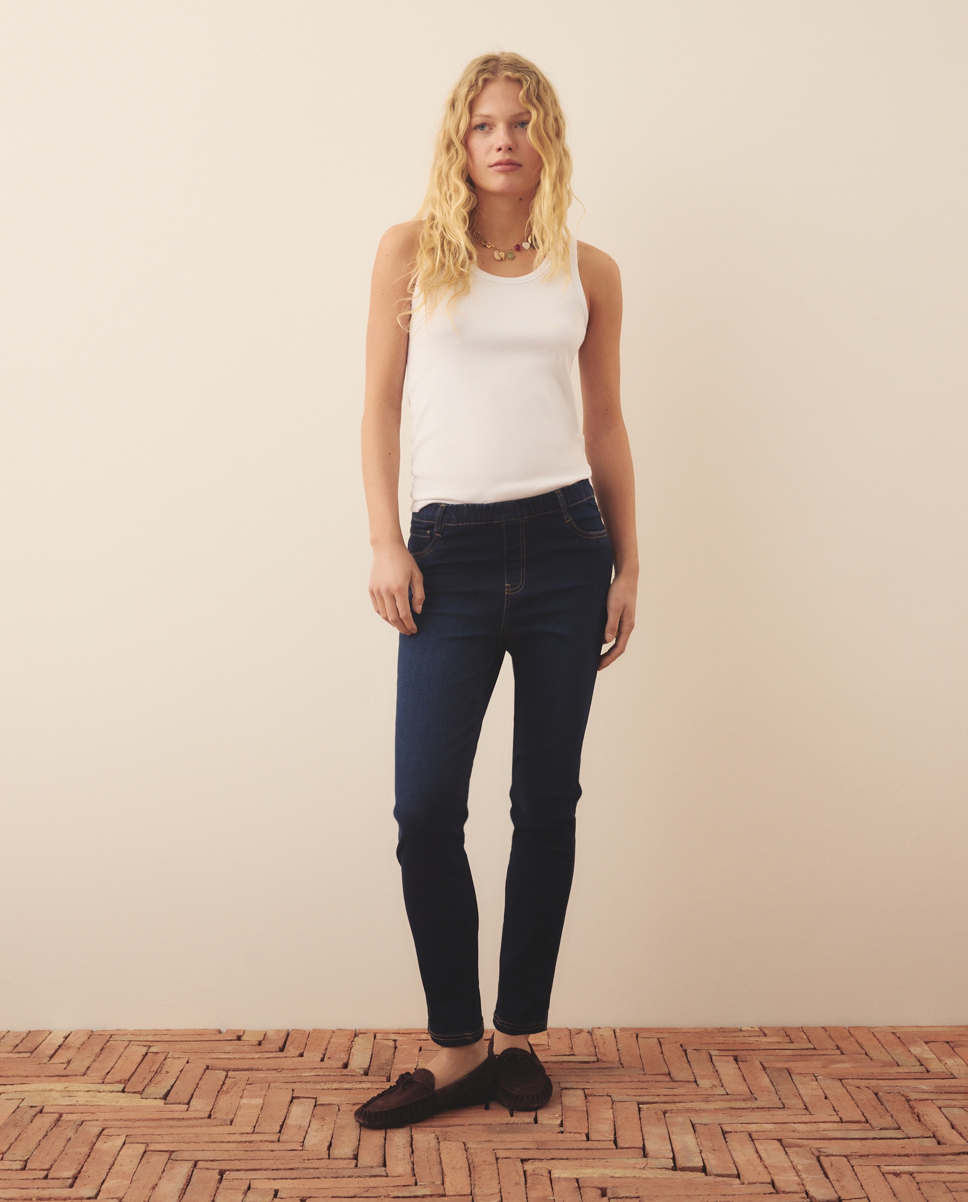 Imagem 0 de Jeans skinny lisas
