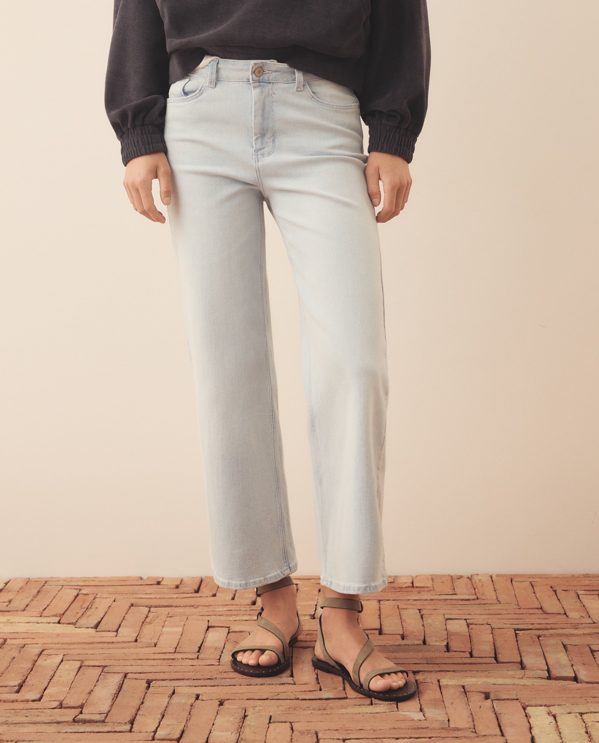 Jeans de 5 Bolsos Cerúleo-2