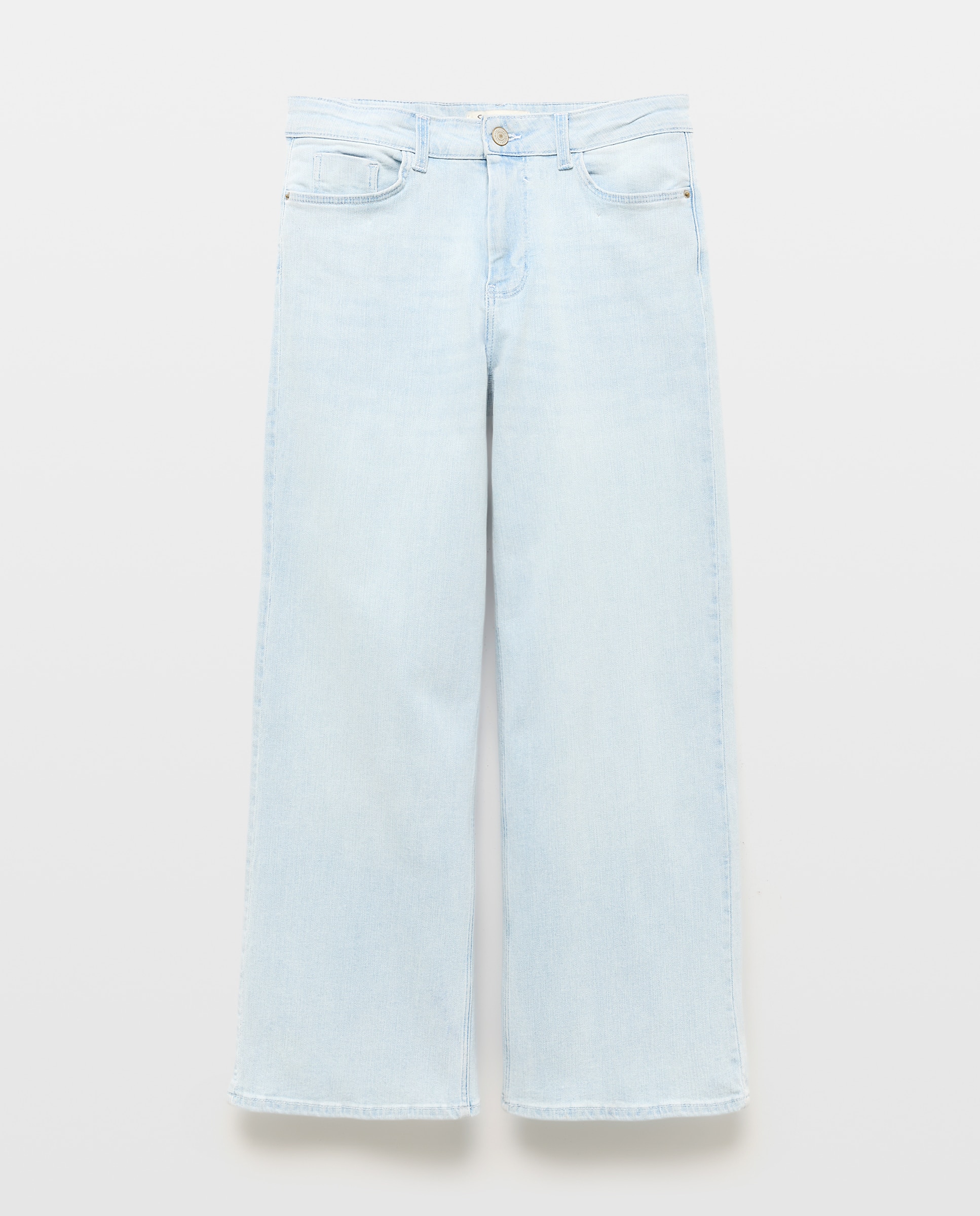 Jeans de 5 Bolsos Cerúleo-4