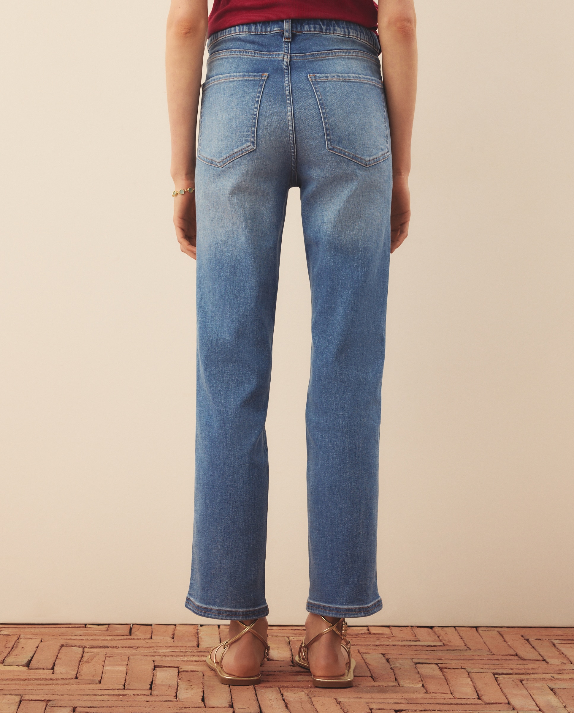 Jegging de mujer recto - Southern Cotton - Cerúleo Cerúleo-3