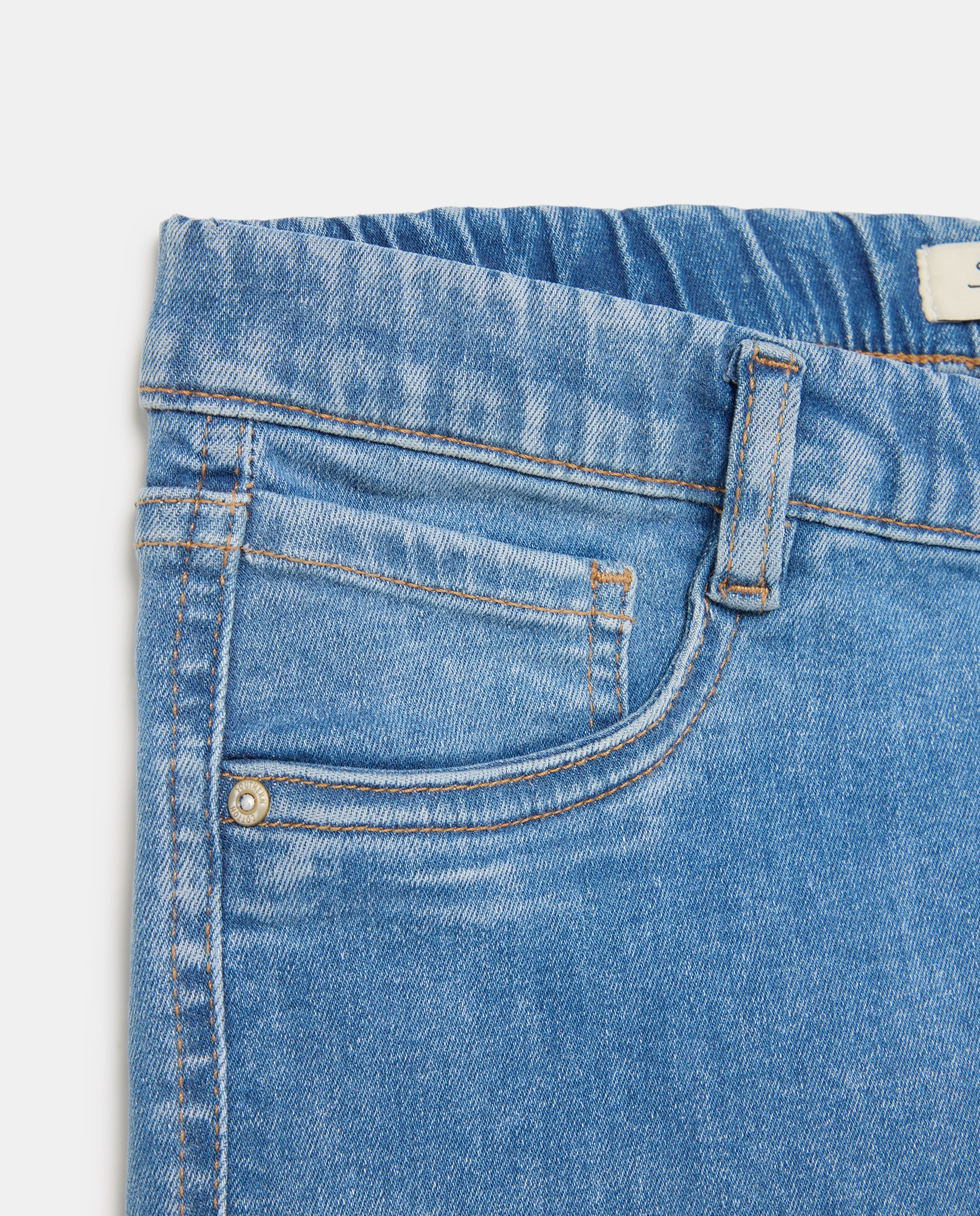 Jegging de mujer recto - Southern Cotton - Cerúleo Cerúleo-5