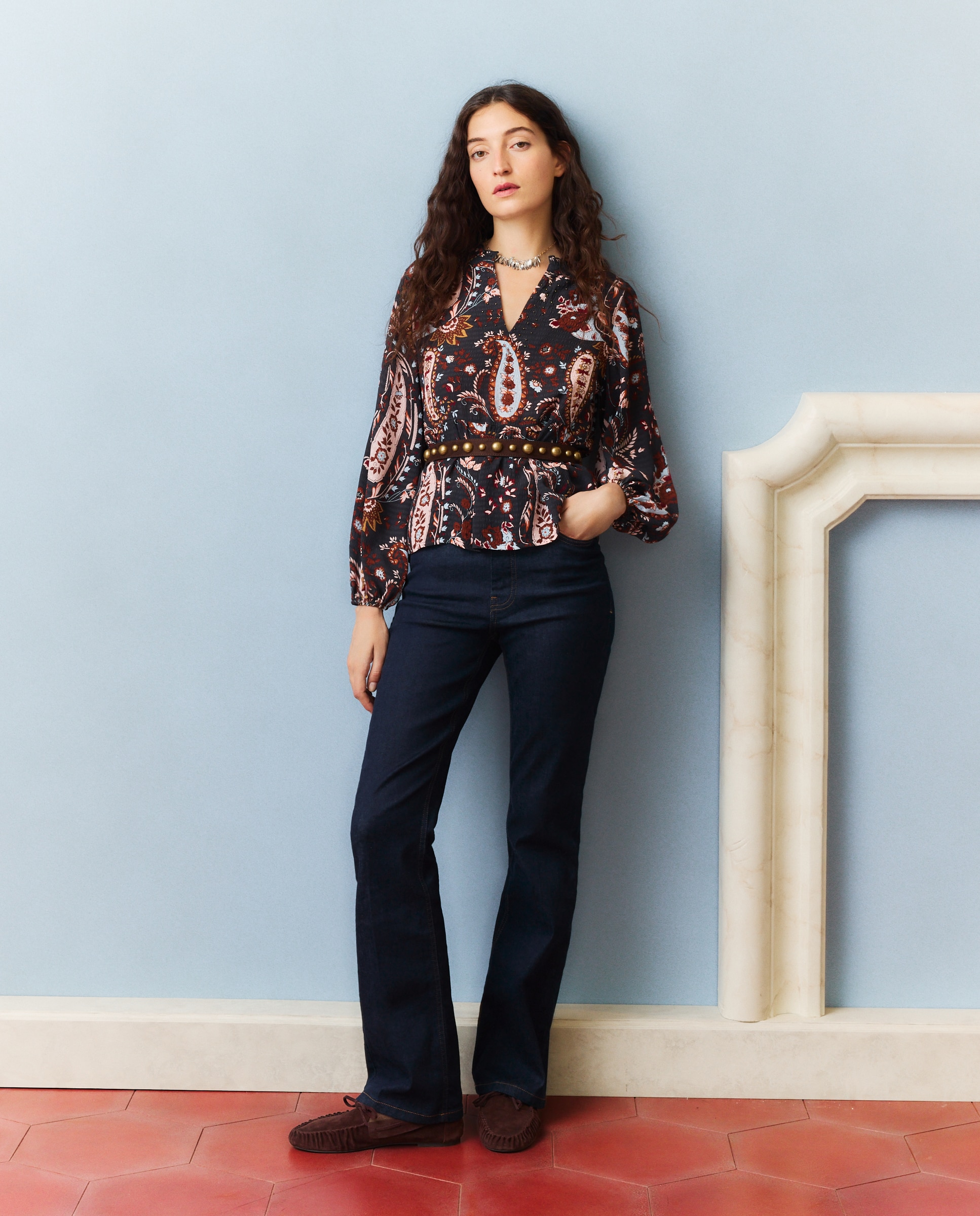 Imagen 1 de Vaquero de mujer flare - Southern Cotton - Indigo Indigo