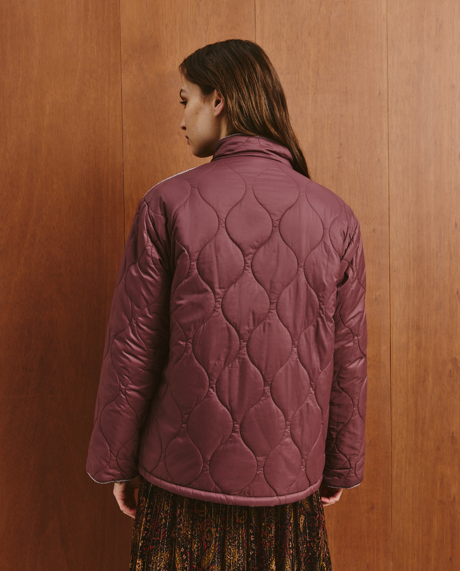 Parka Lisa Reversível 291 Beringela-3