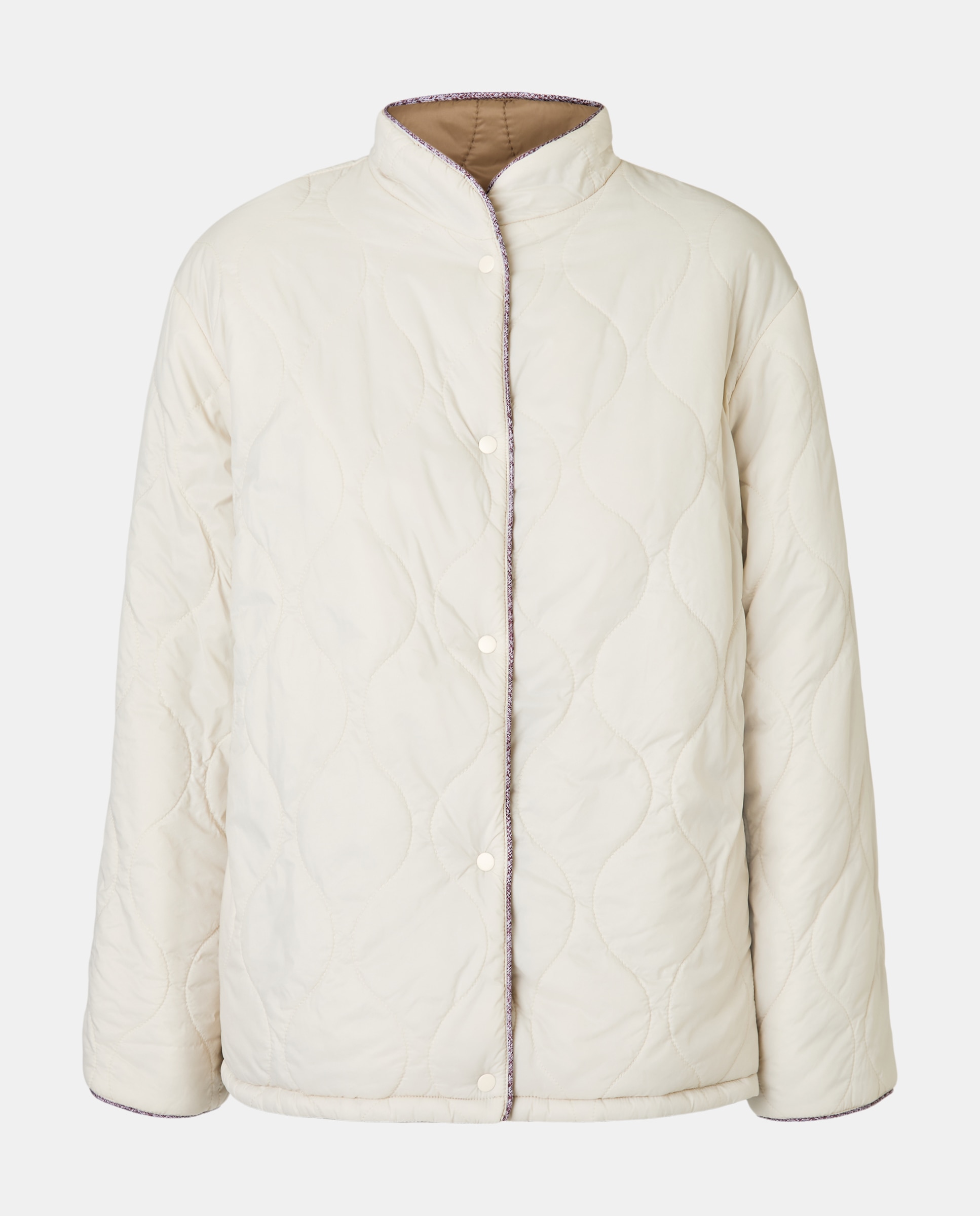 Parka Lisa Reversível Vison Claro-7