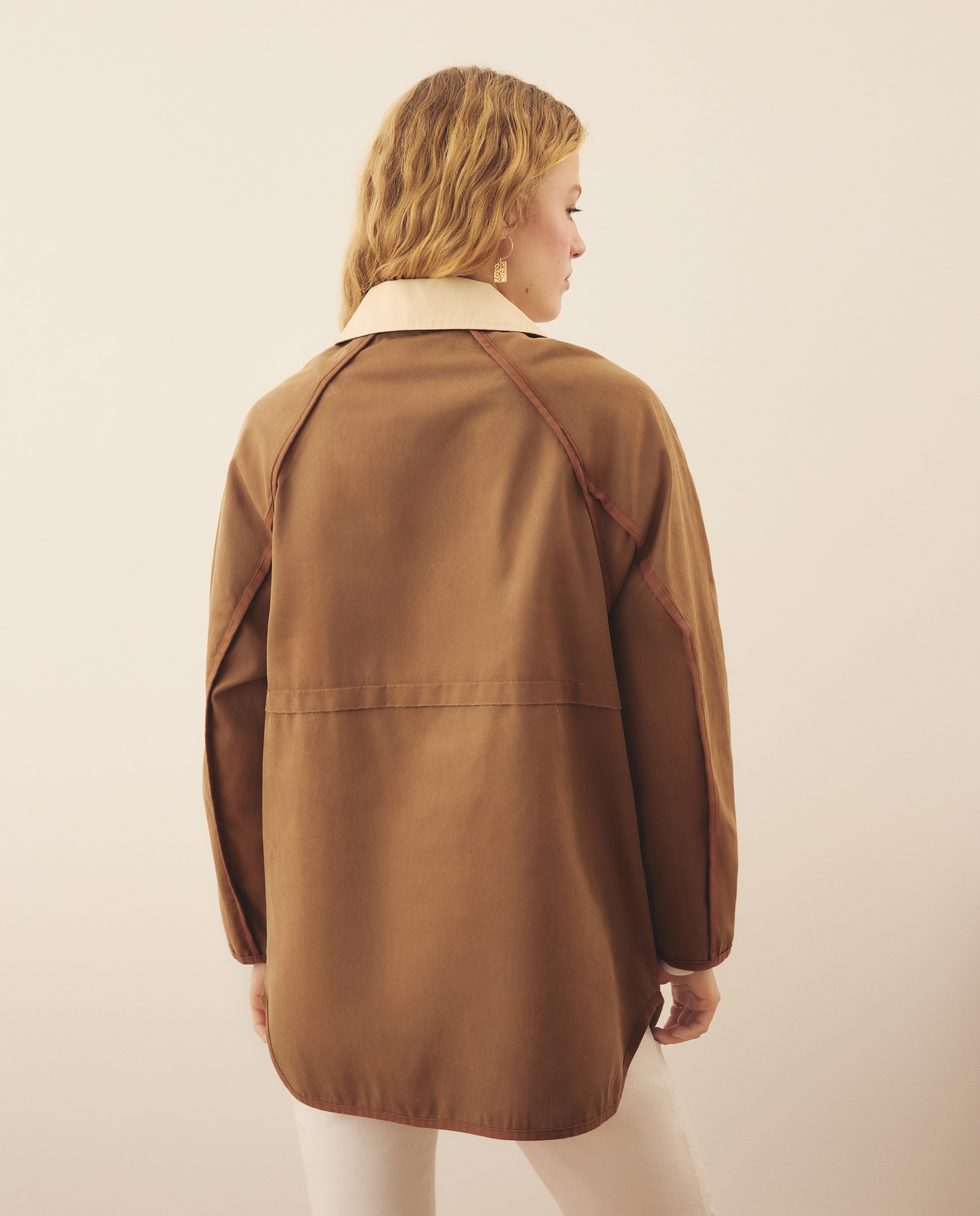 Parka Encerada 730 Camel-3