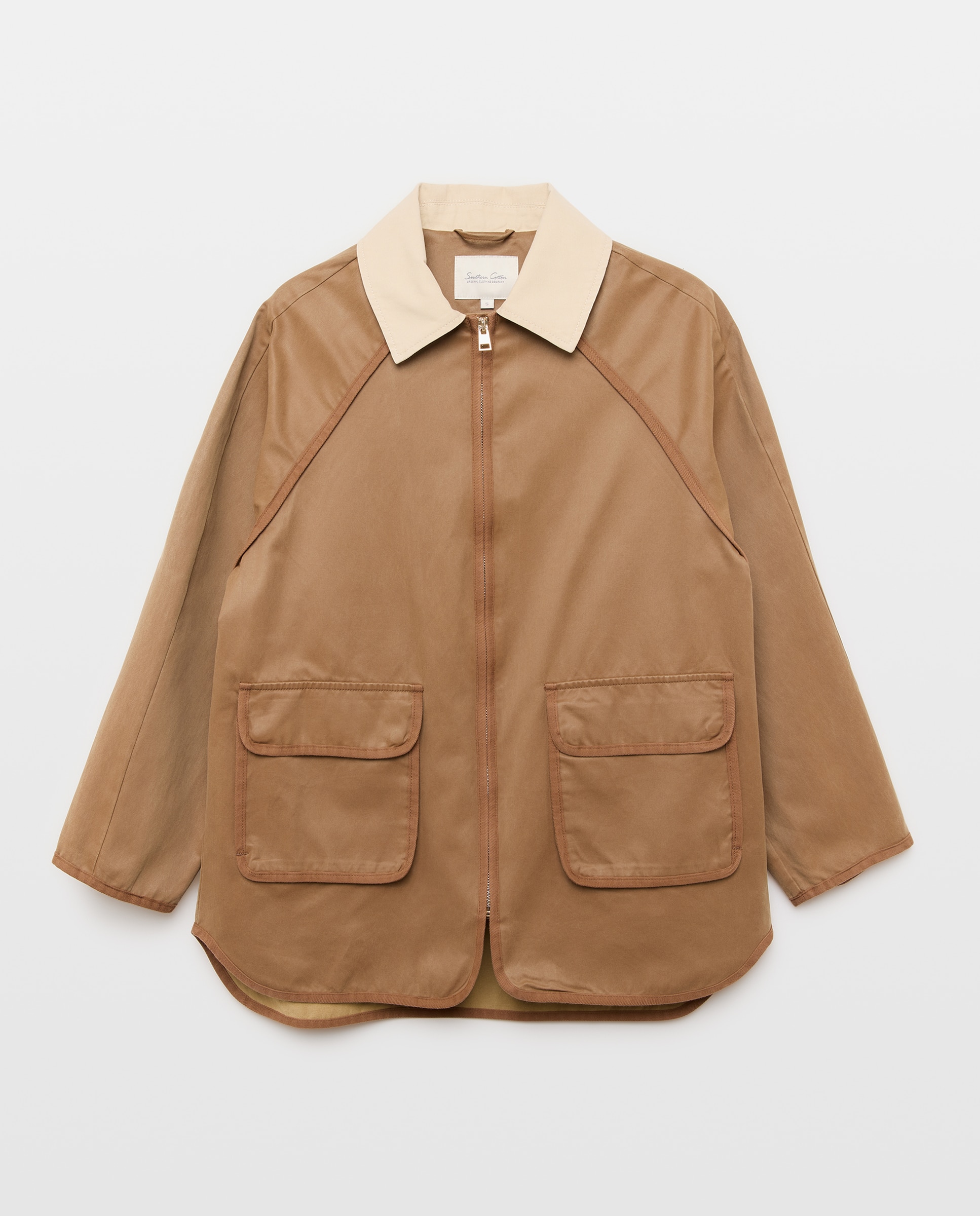 Parka Encerada 730 Camel-4