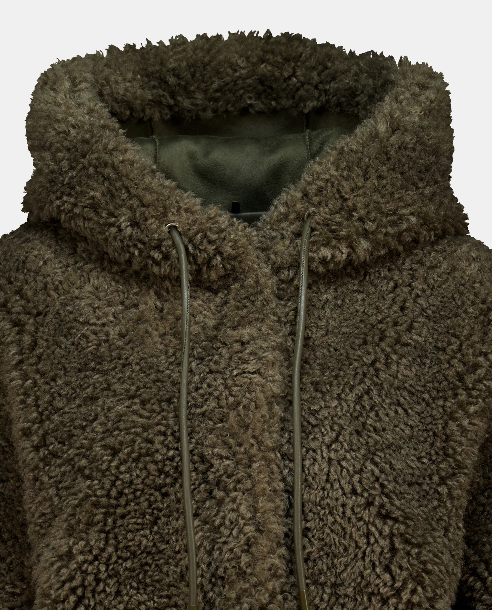 Casaco Liso Curto 520 Caqui-5