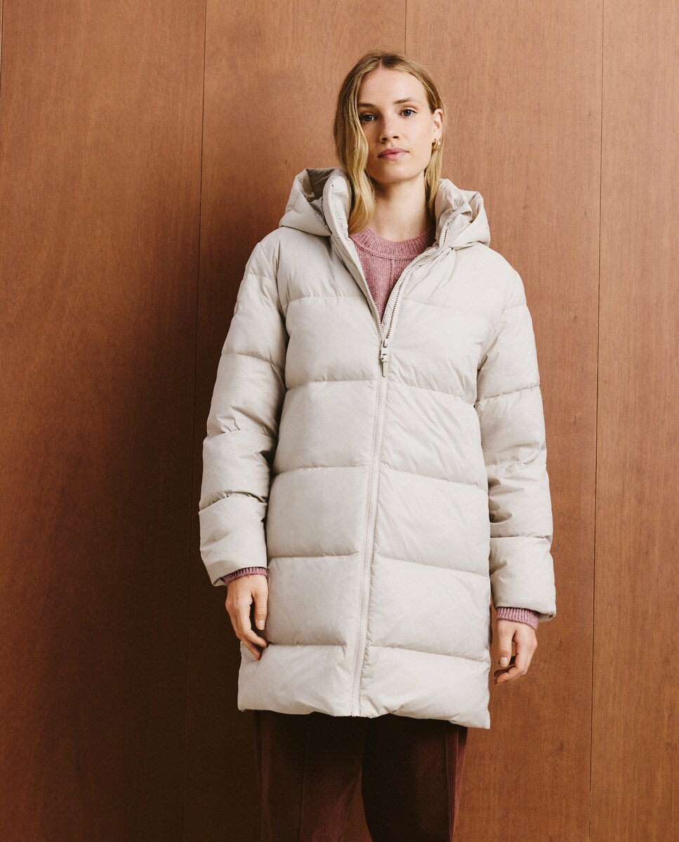 Plumífero liso largo de mujer · Southern Cotton · El Corte Inglés