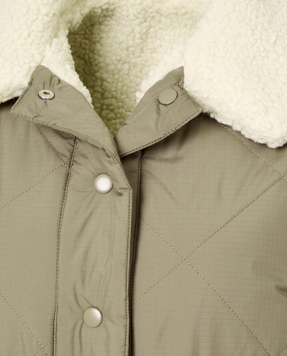 Colete Liso Reversível 520 Caqui-6