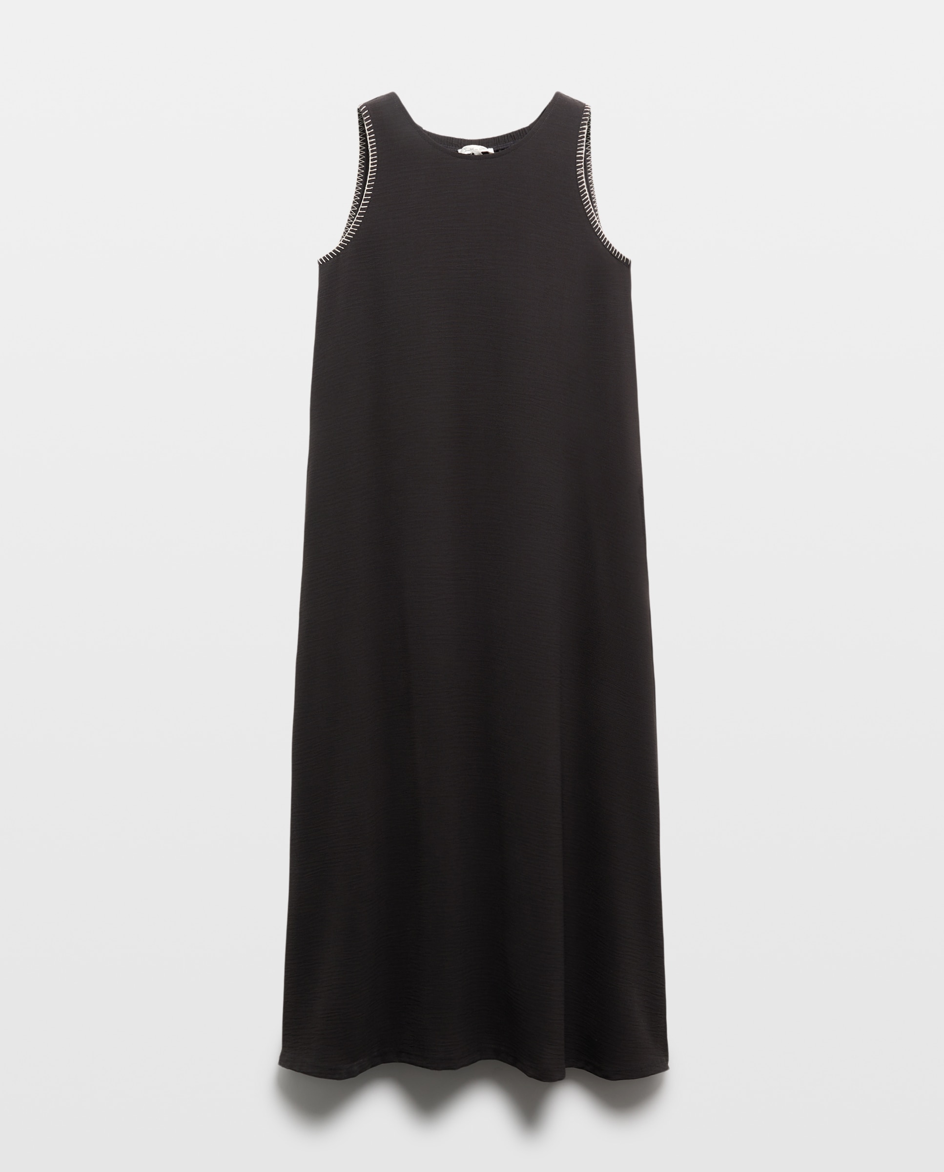 Imagem 0 de Vestido Midi de Malha sem Mangas