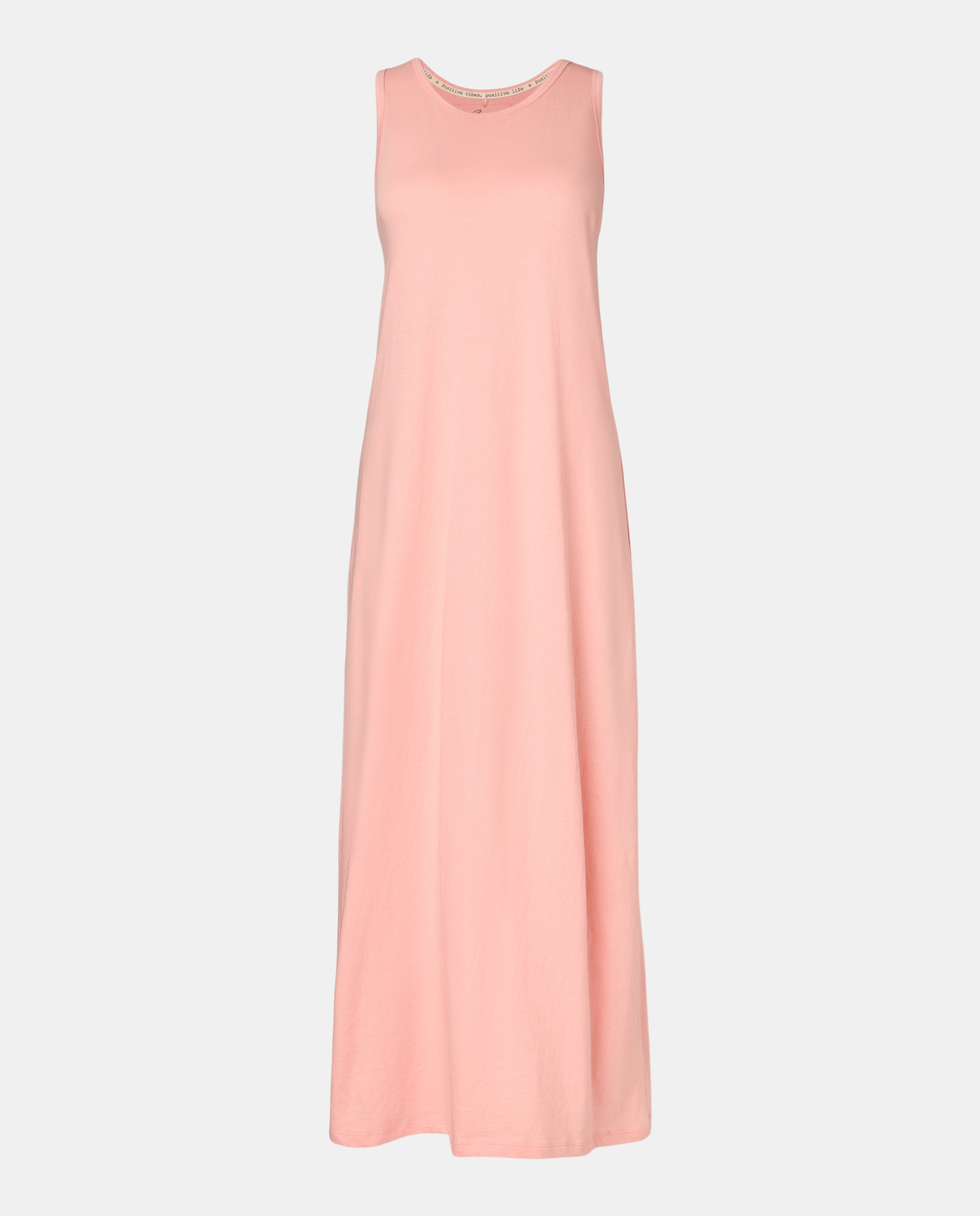 Vestido de malha sem mangas 650 Pêssego-4
