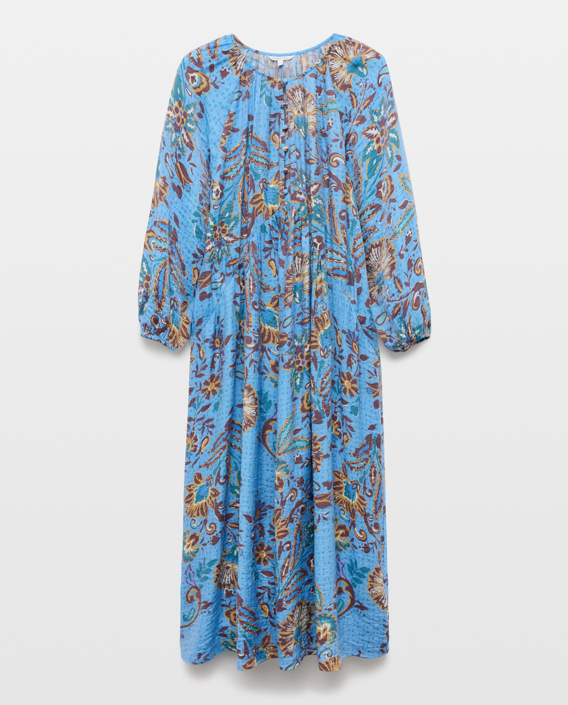 Vestido com Ombros Descobertos e Missangas Rosa-4