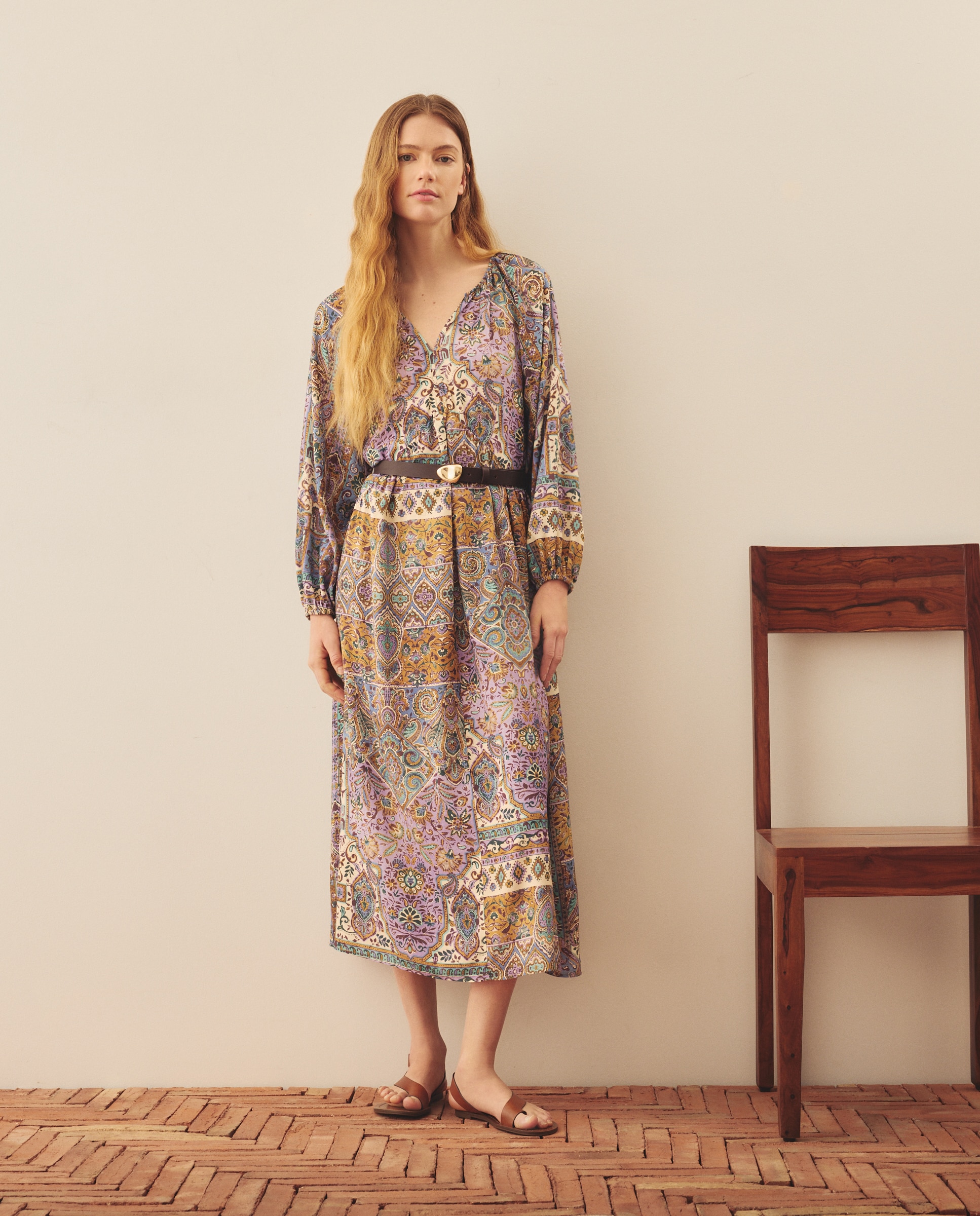 Imagem 0 de Vestido Boho Paisley
