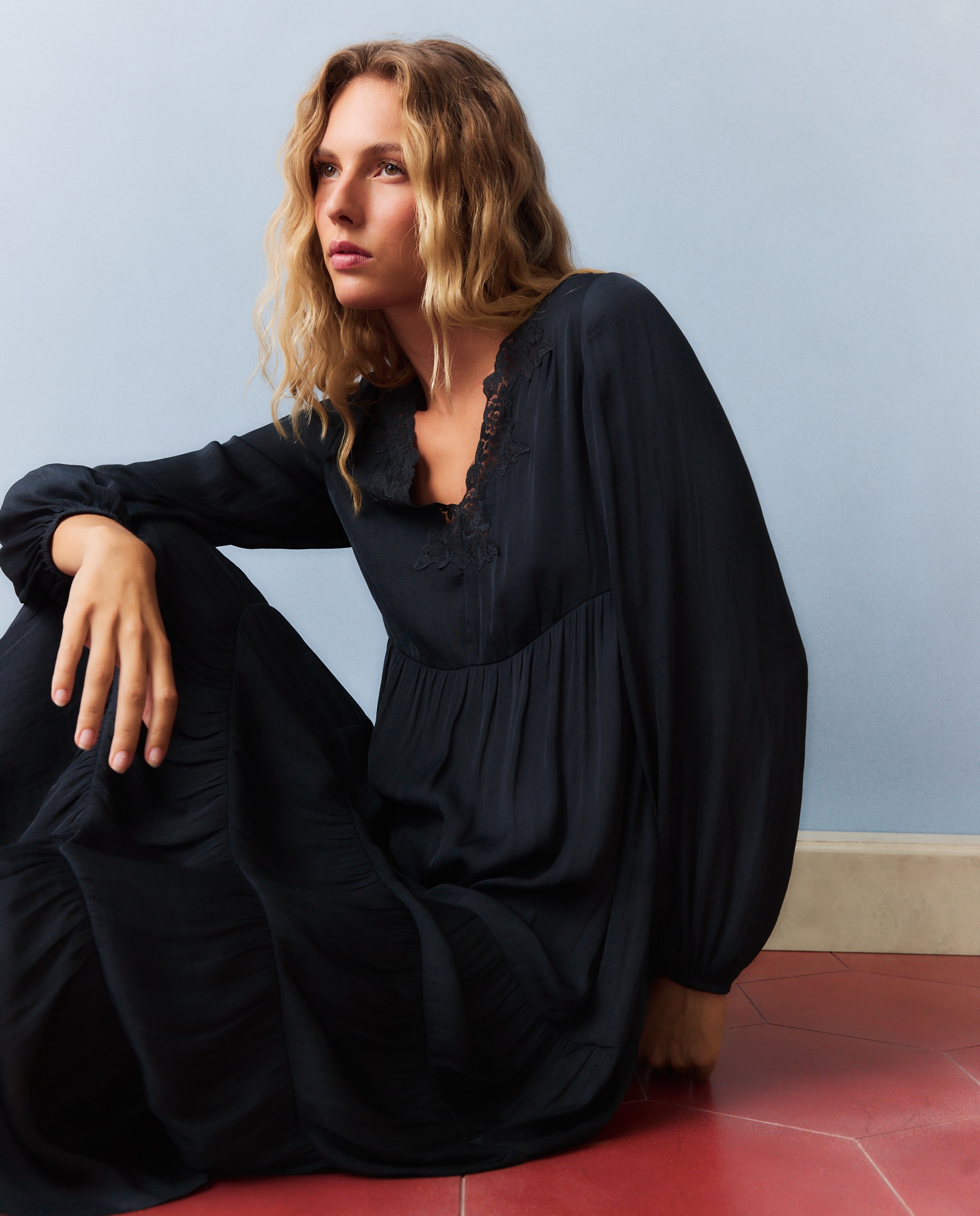 Vestido de mujer - Southern Cotton - Plomo Plomo-1