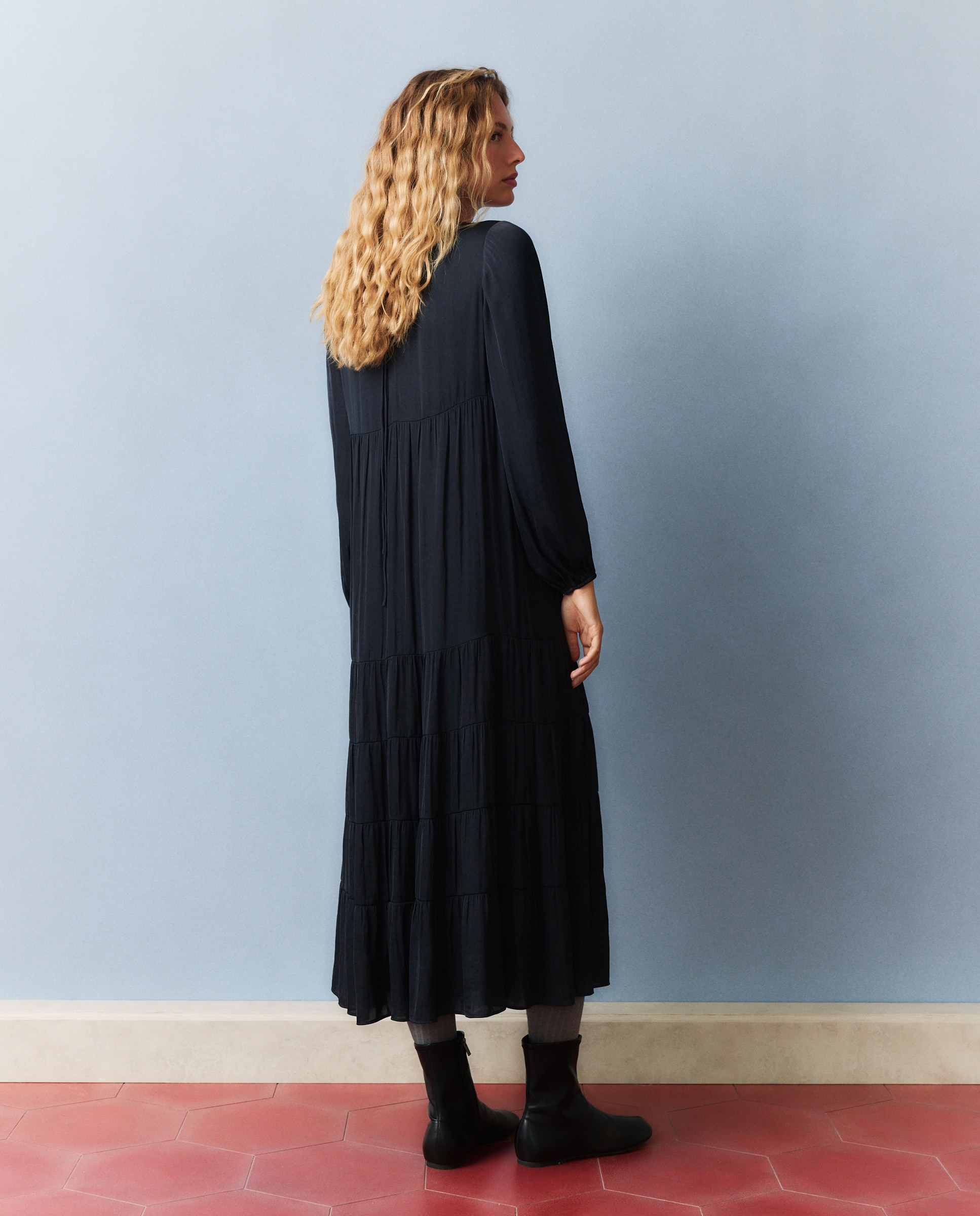 Vestido de mujer - Southern Cotton - Plomo Plomo-3