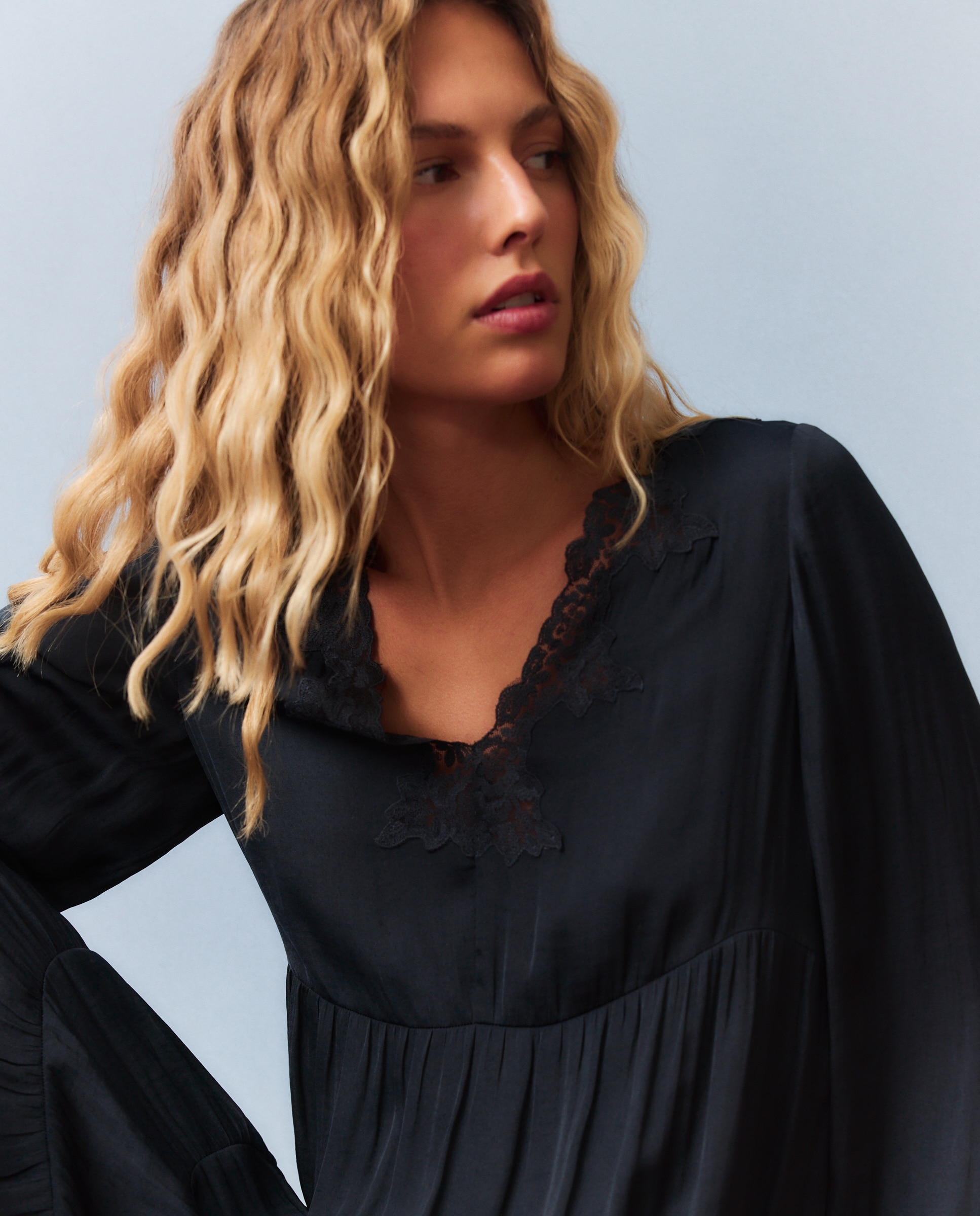 Vestido de mujer - Southern Cotton - Plomo Plomo-4